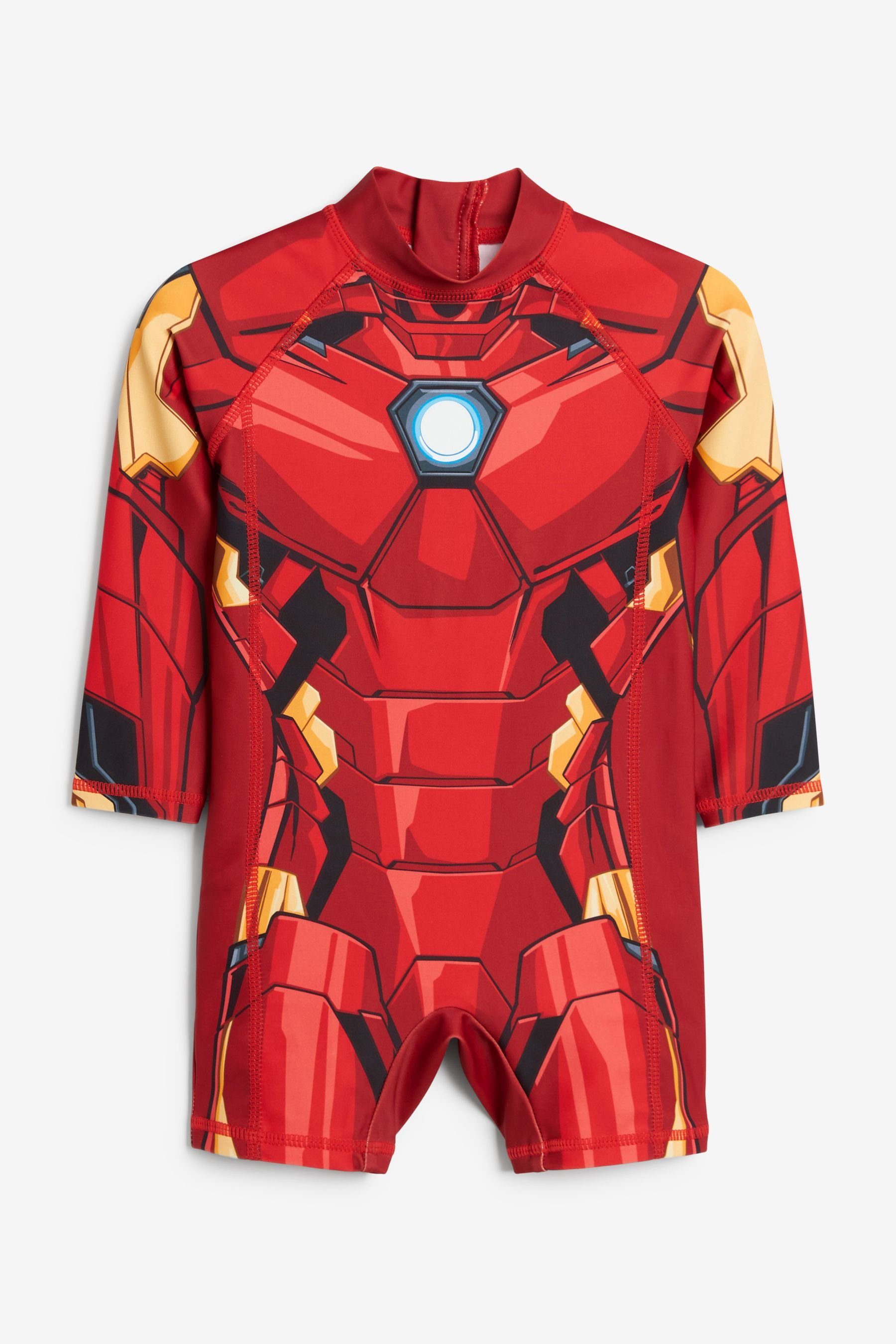 Next Badeanzug Sonnenschutz-Badeanzug (1-St) Iron Man Red