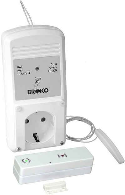 BROKO »BROKO BL220FA - Fensterkontaktschalter - DIBt geprüft« Smarter Kontaktsensor, Funkschalter (Empfänger mit Außenantenne)