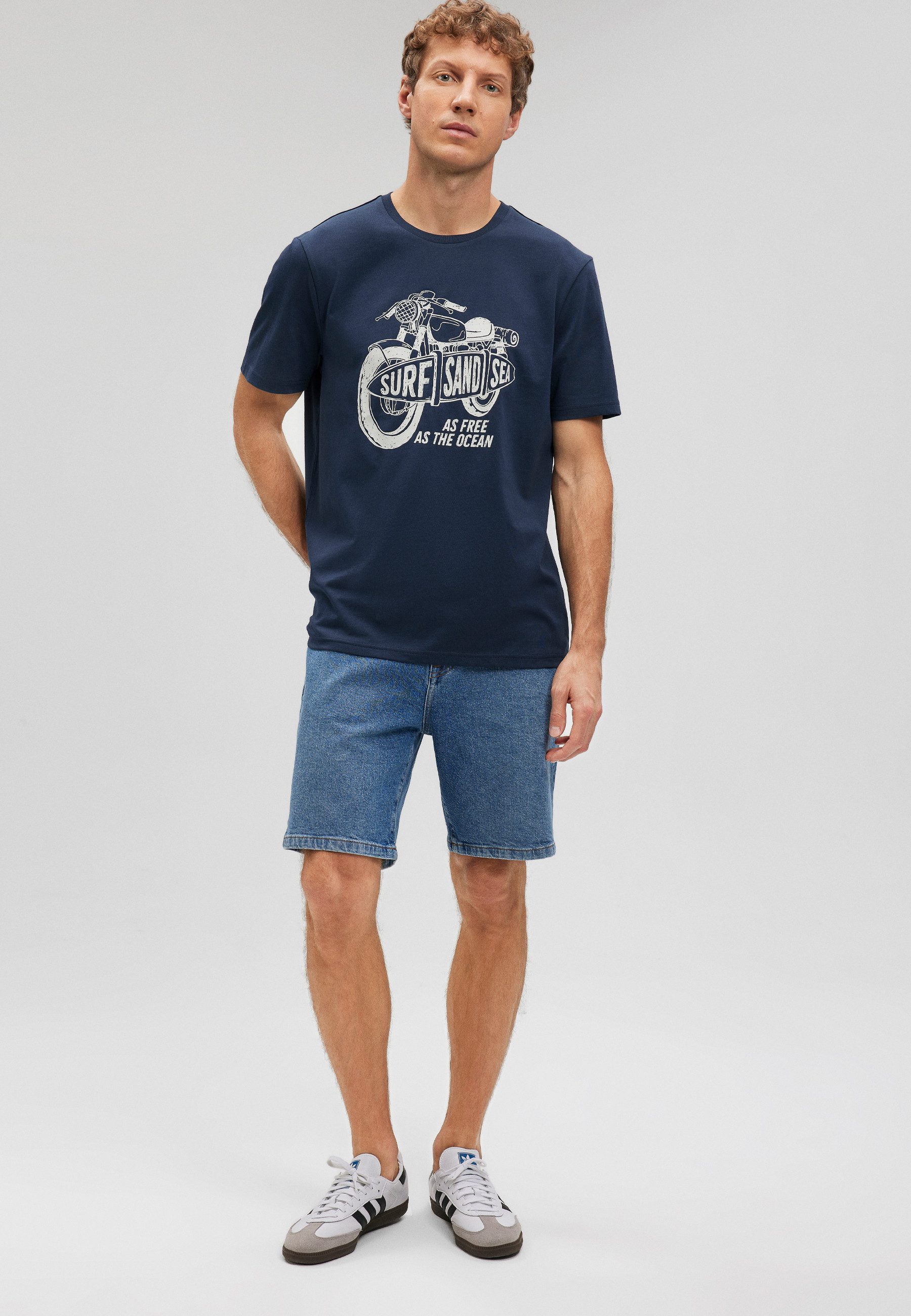 Mavi T-Shirt SURF SAND SEA TEE T-Shirt mit Druck