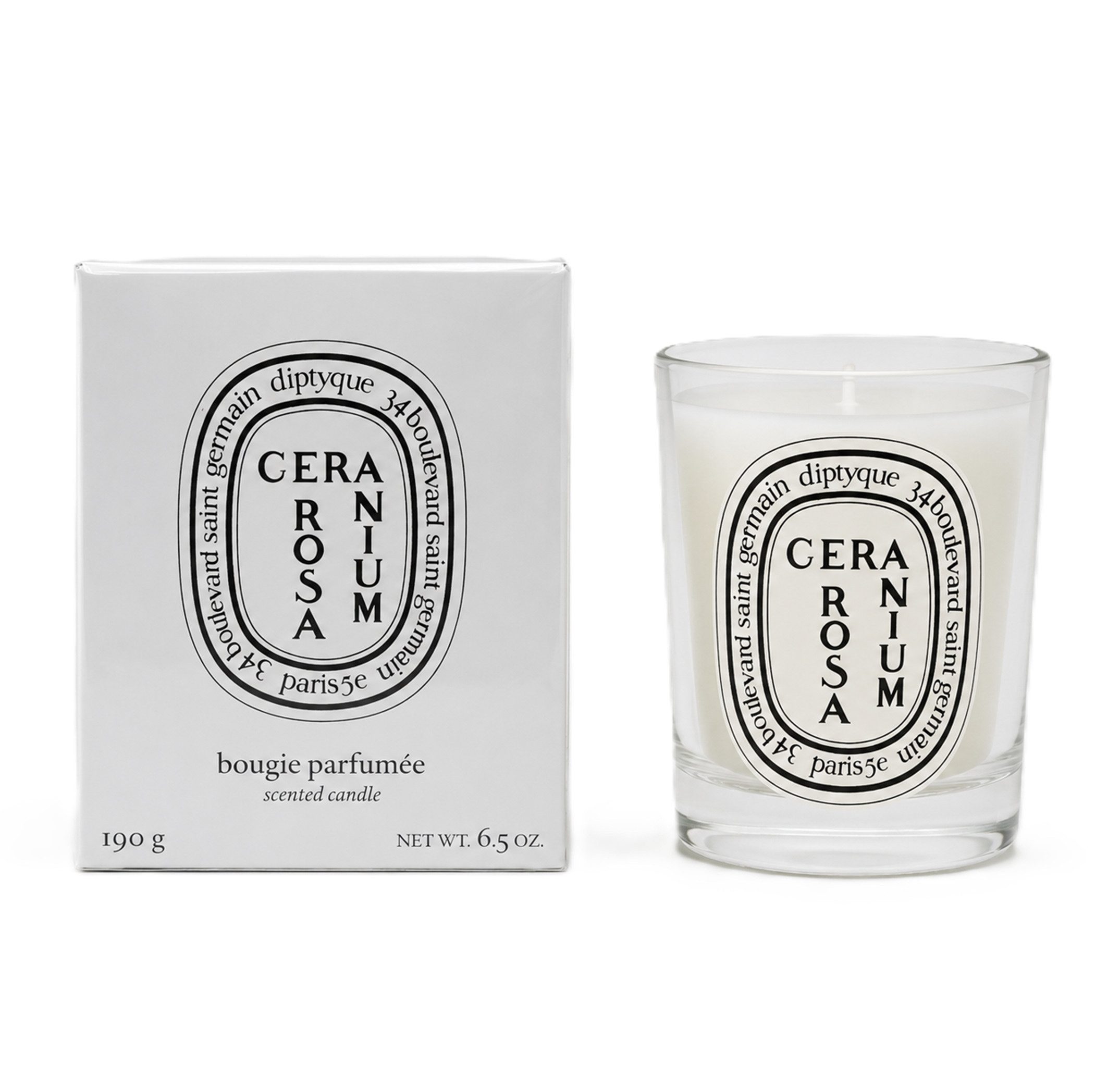 Diptyque Duftkerze Diptyque Geranium Rosa bougie parfumee scented Kerze 190g