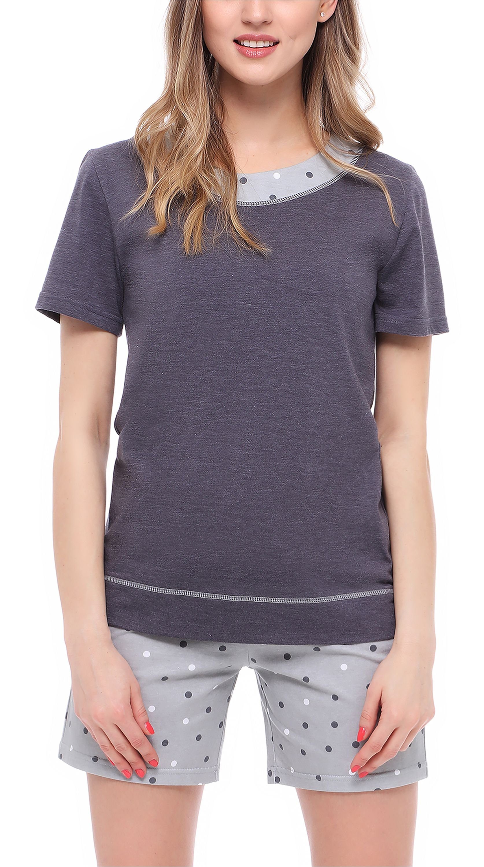 Merry Style Schlafanzug Damen Schlafanzug MS10-237