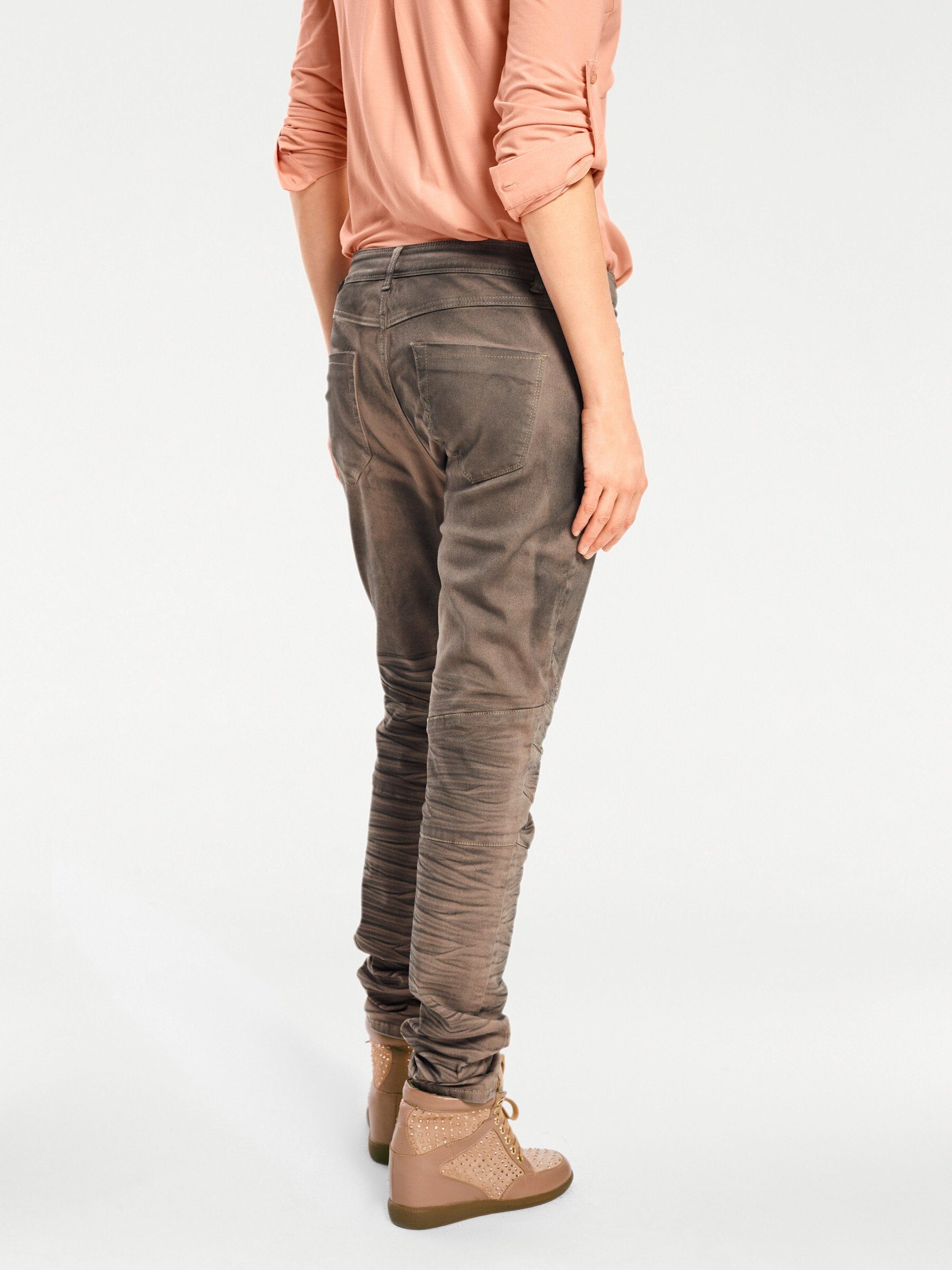 heine Jerseyhose Boyfriend Hose Innenbeinlänge ca. günstig online kaufen