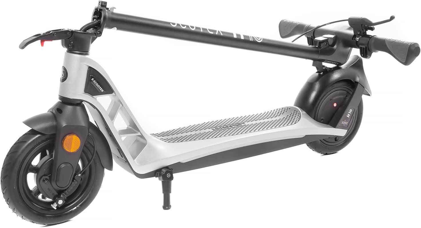 SCOTEX H10, 20 E-Scooter Straßenzulassung SCOTEX km/h, mit silberfarben