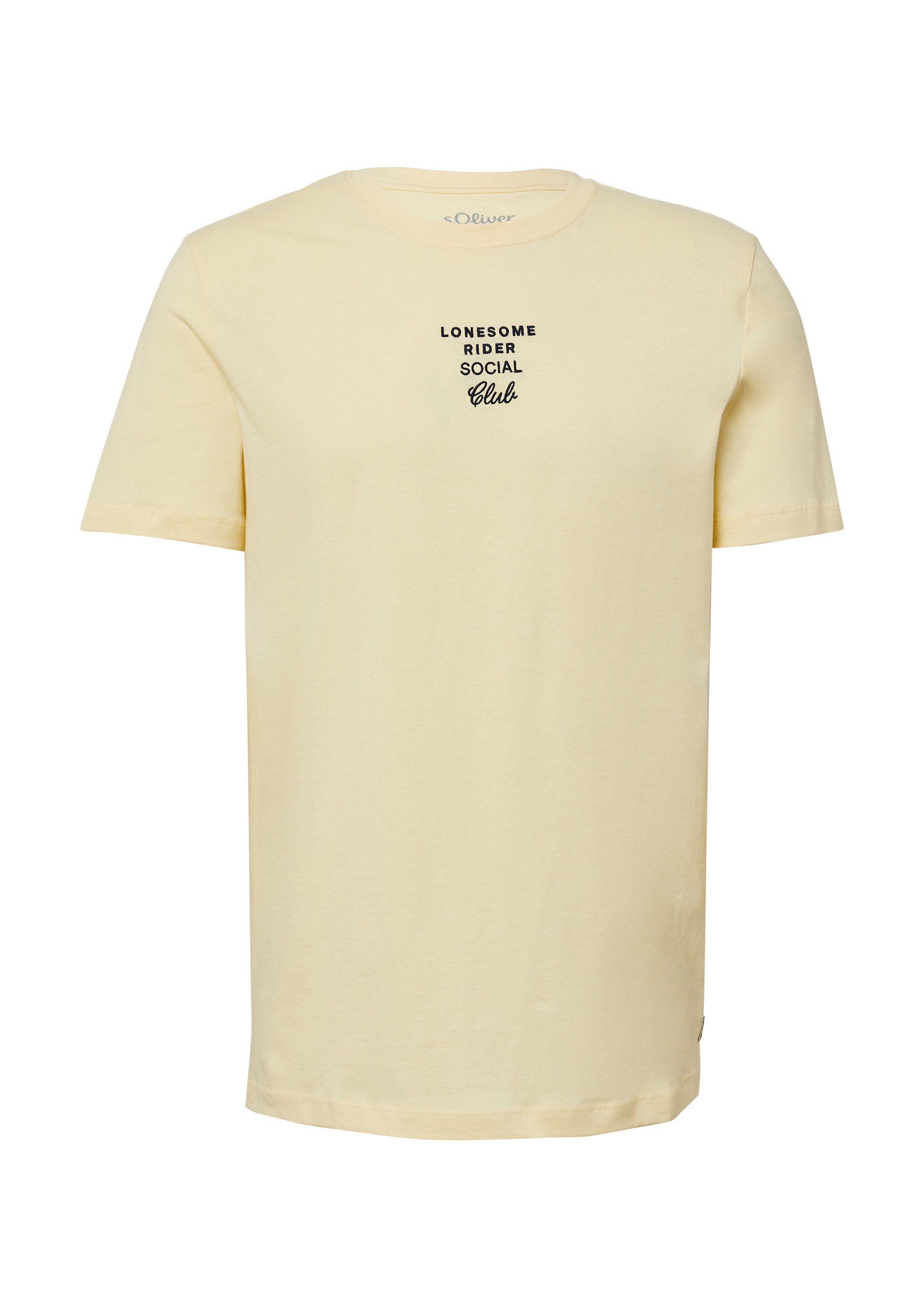 s.Oliver Kurzarmshirt T-Shirt T-Shirt mit Artwork günstig online kaufen