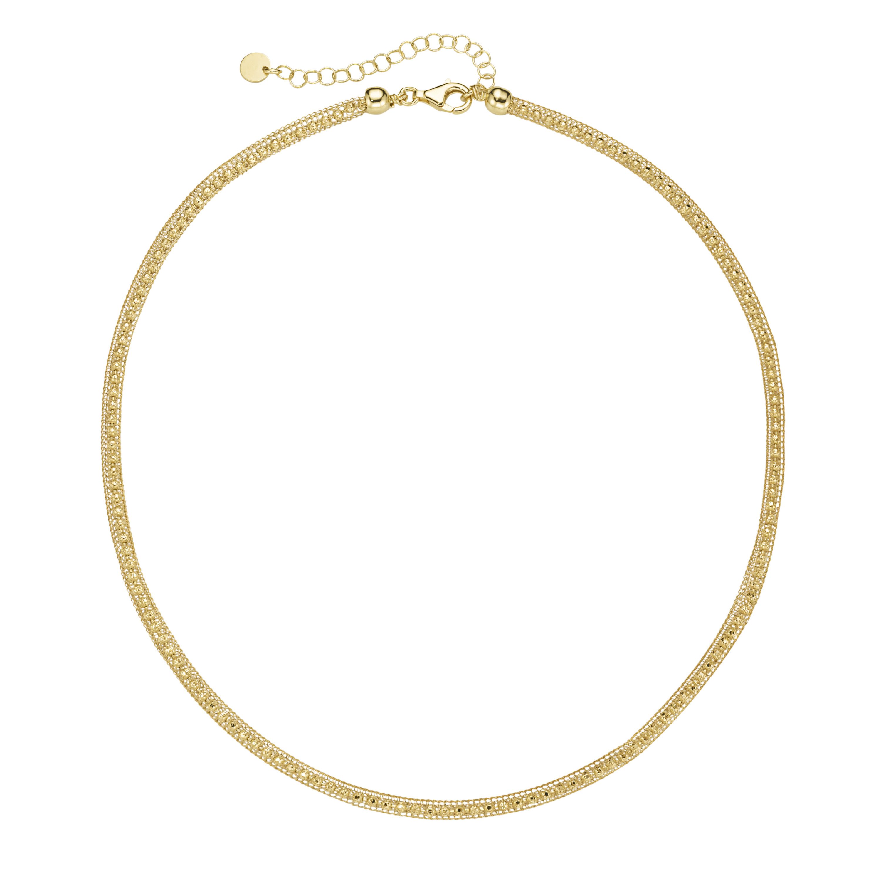 Smart Jewel Collier effektvolle Schlauchkette, Silber 925 günstig online kaufen