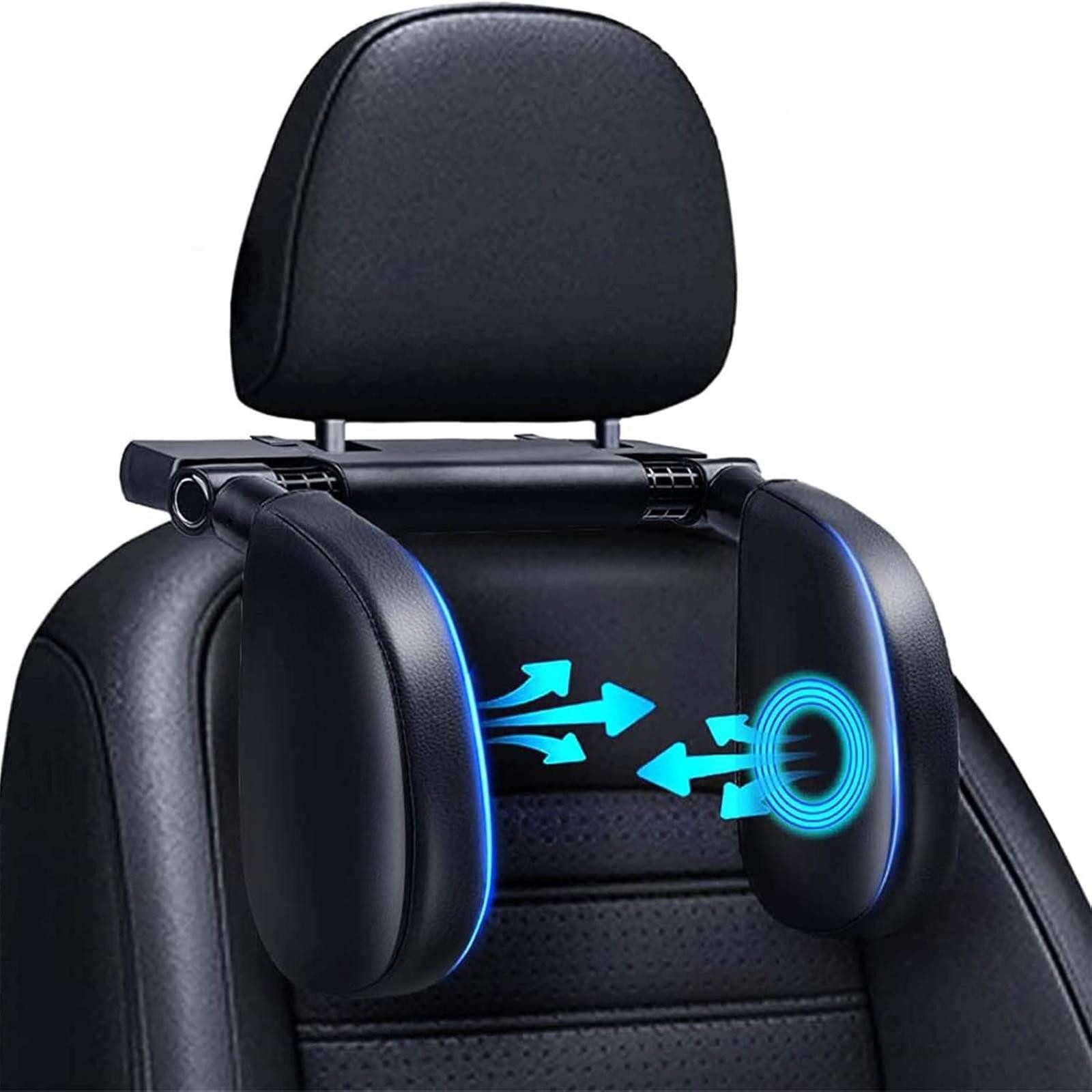 FELIXLEO Autokopfstütze Kopfstütze Auto Kinder, Atmungsaktive Leder Nackenstütze Auto, (1-St)