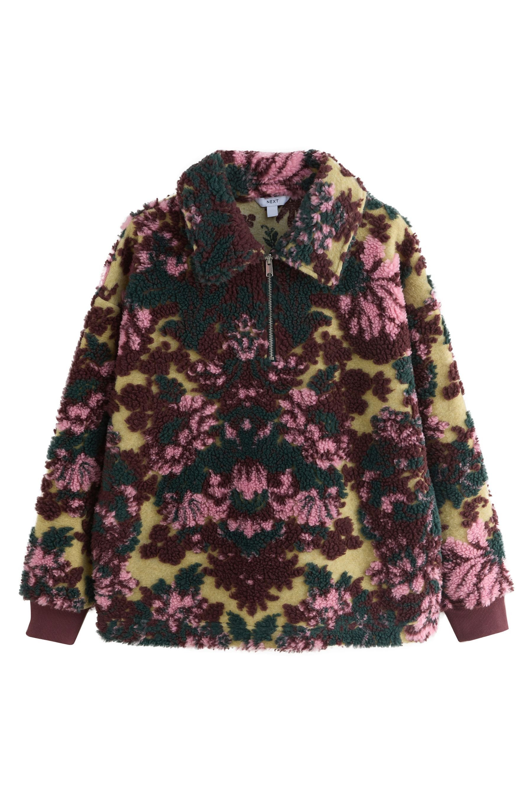 Next Fleecepullover Fleece-Sweatshirt mit Viertel-Reißverschluss (1-tlg) günstig online kaufen