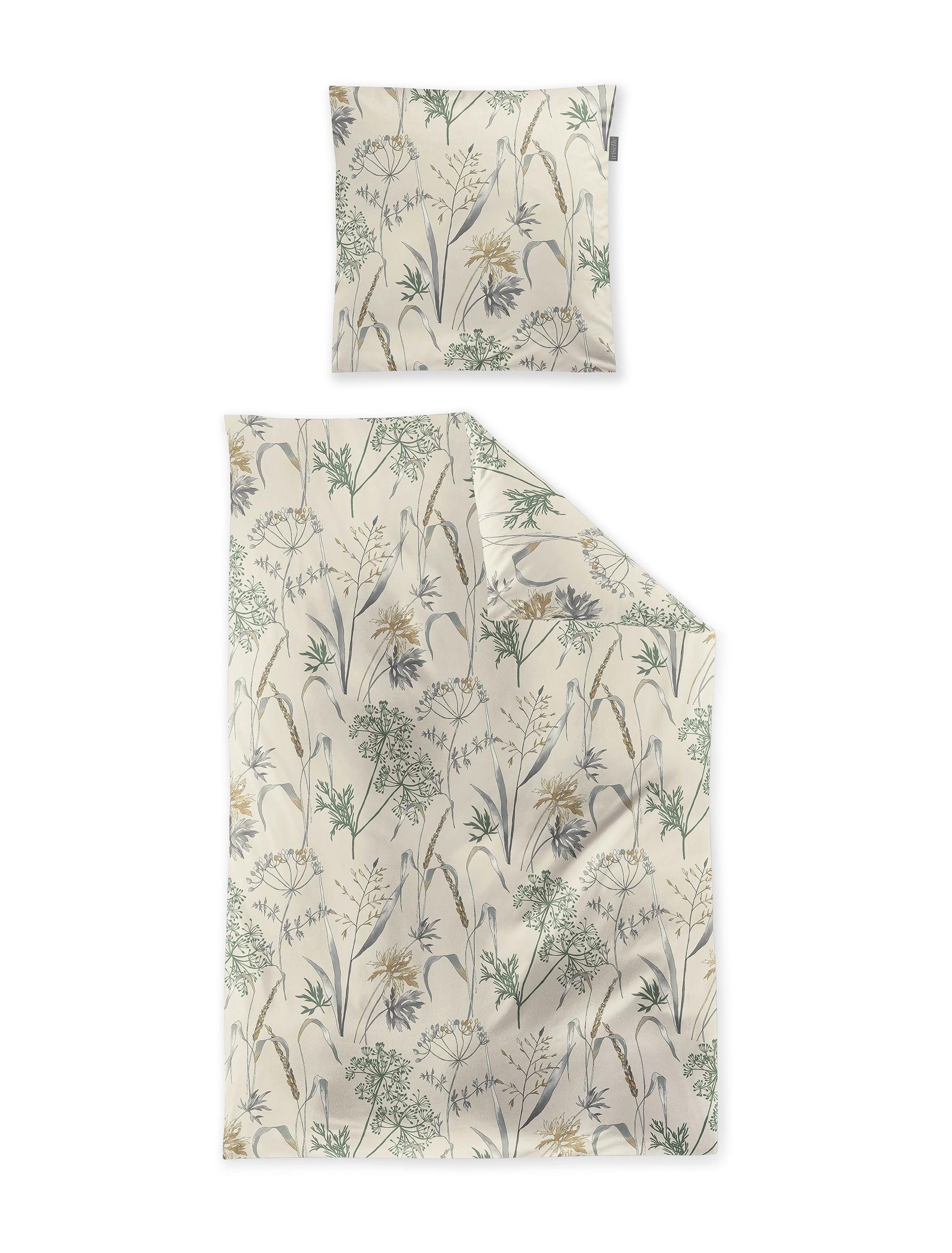 Irisette Bettwäsche Koala 8425, Feinbiber, 2 teilig, kuschelig weiche Winterbettwäsche