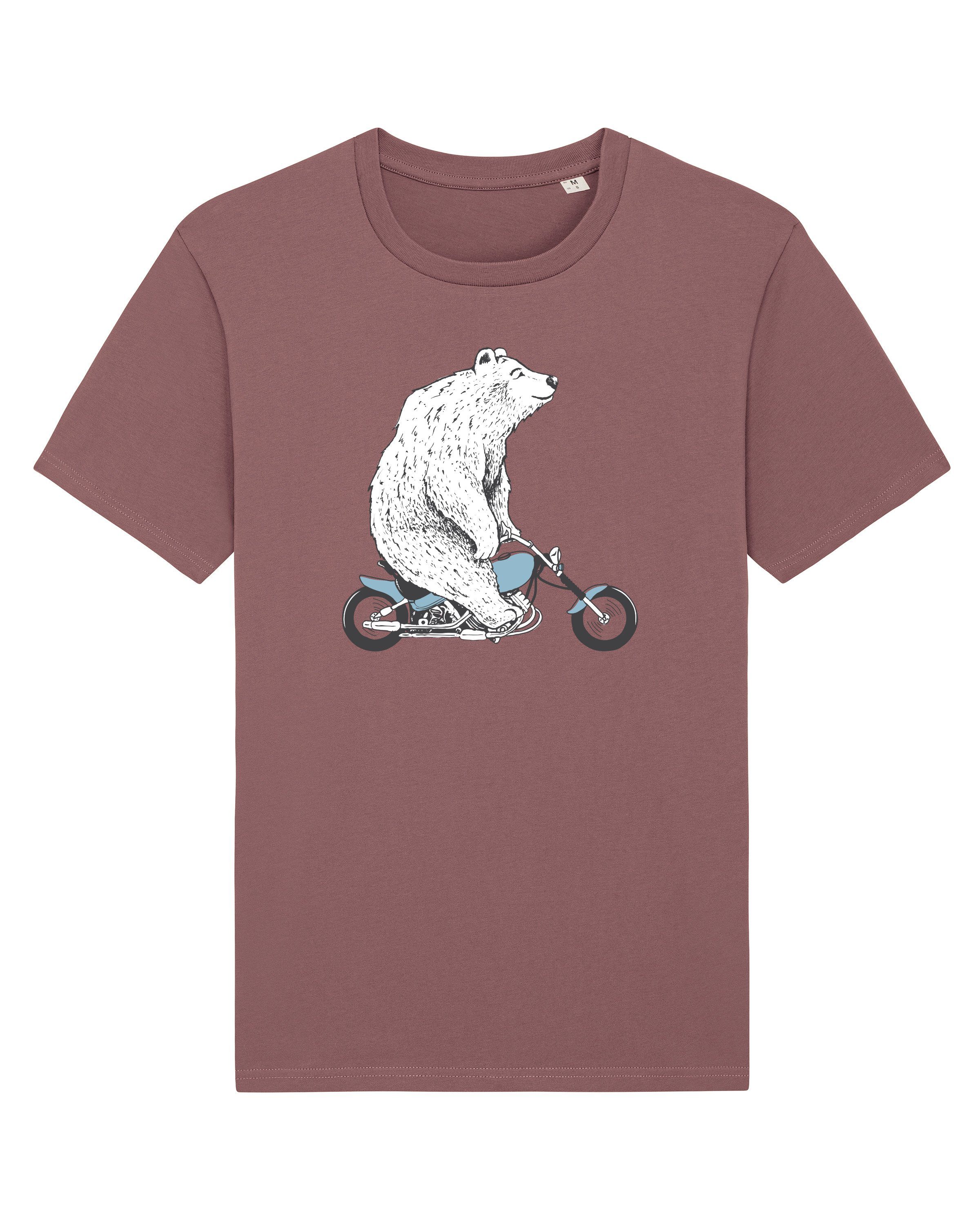 auf (1-tlg) Bär Bike Kaffa Apparel Coffee wat? Print-Shirt