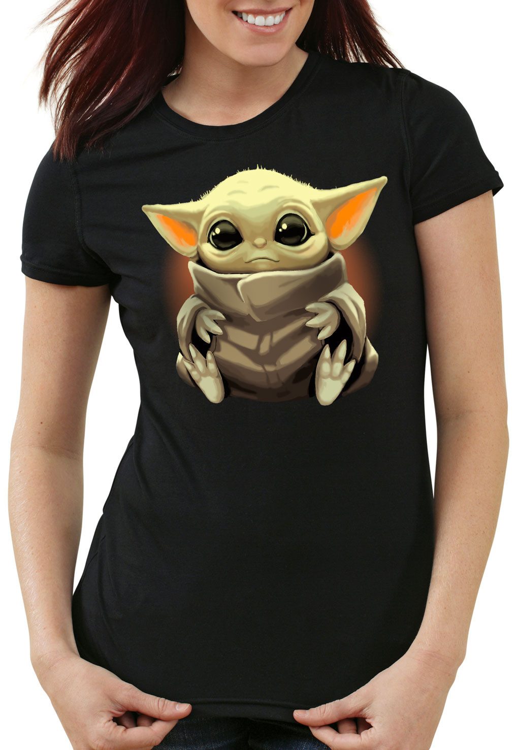 style3 T-Shirt Chibi Yoda mini mando günstig online kaufen