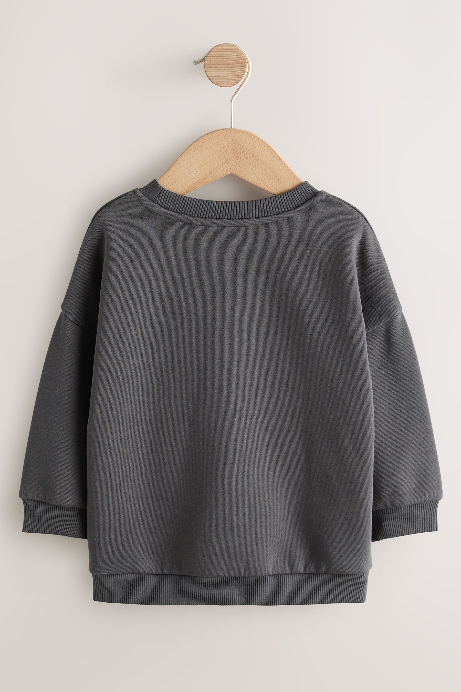 Next Sweater Sweatshirt mit Aufdruck (1-tlg) – Bild 2 von 4