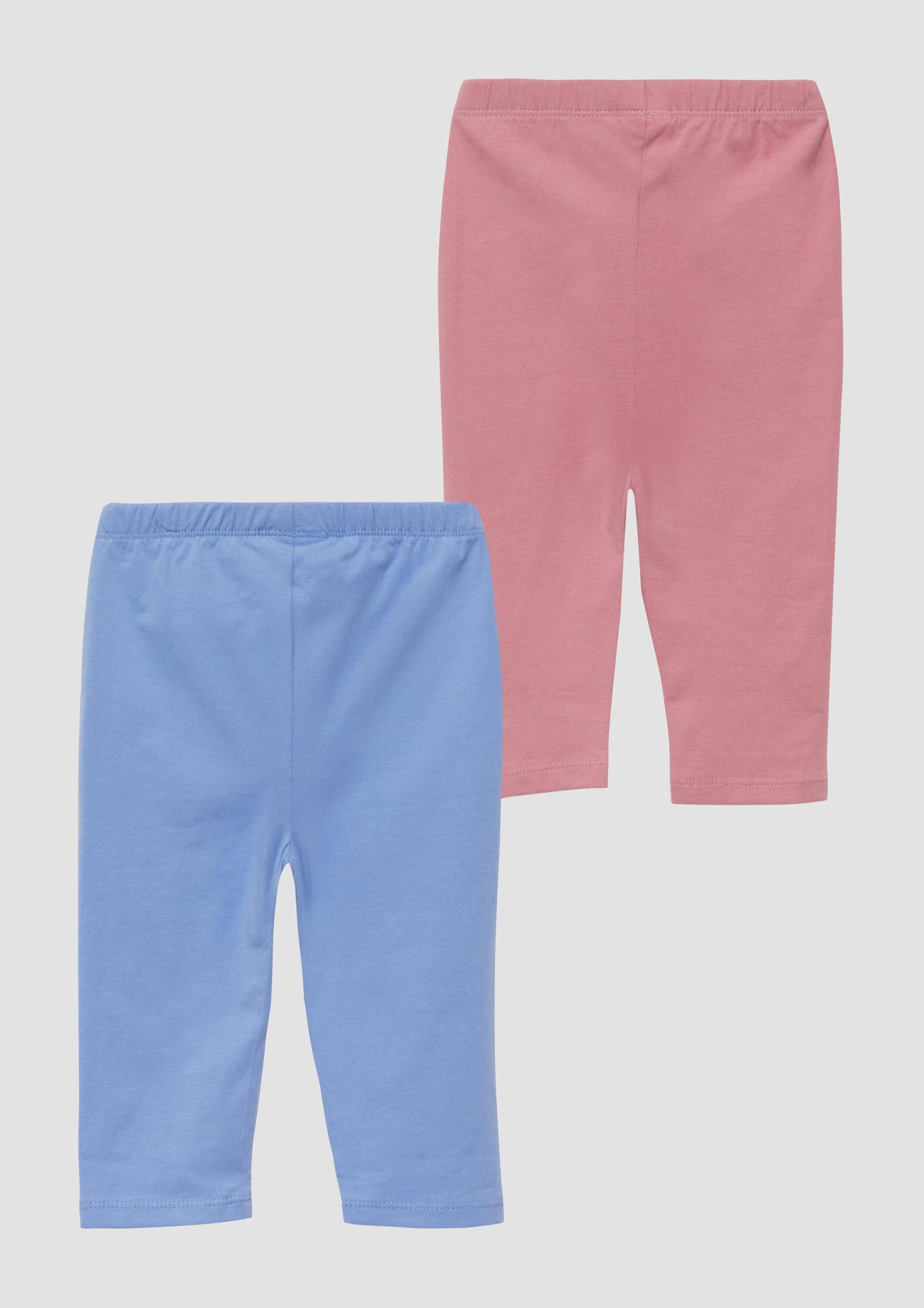 s.Oliver Leggings Leggings Doppelpack Capri-Leggings