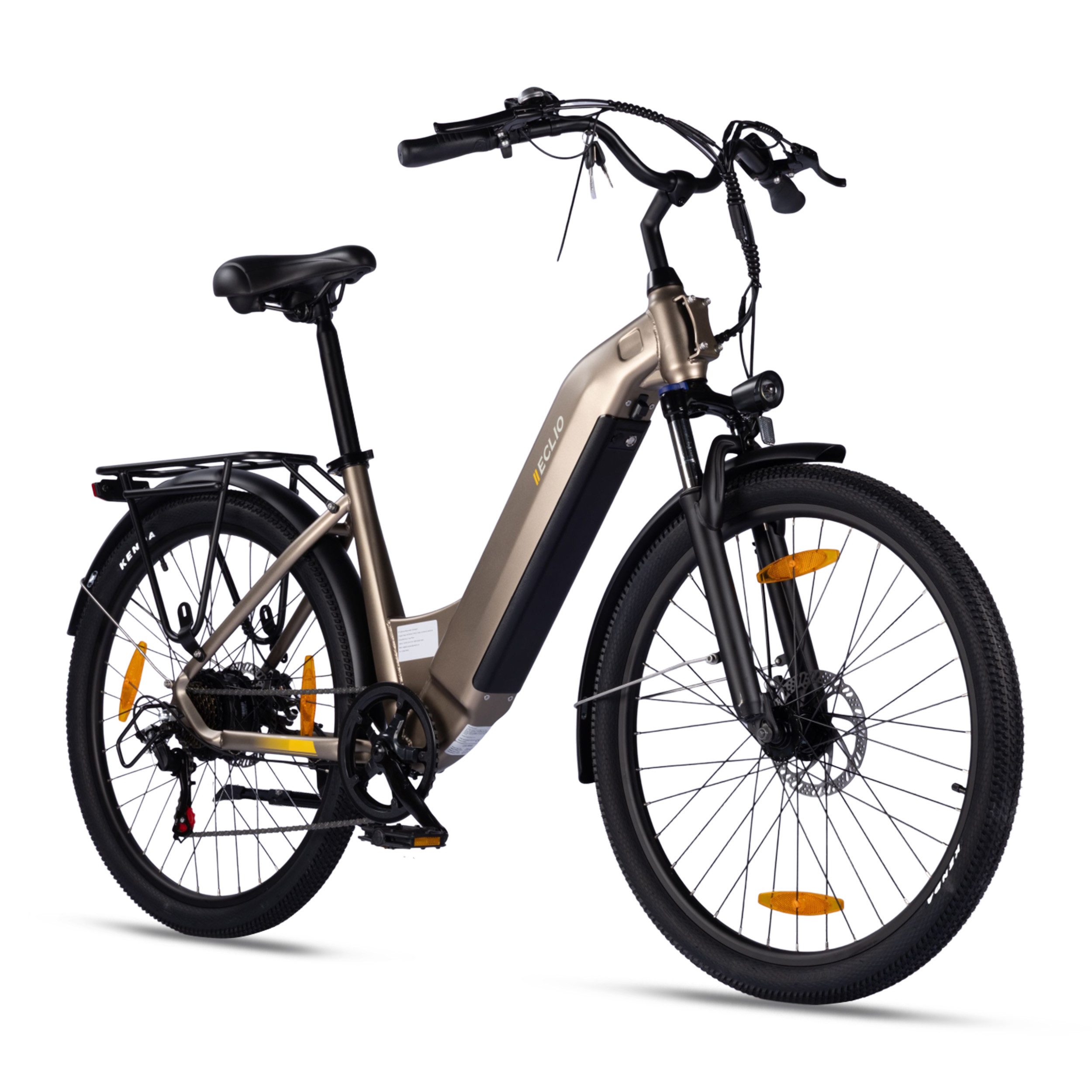 E-Bike Cityrad e bike für herren 26 zoll 18.2AH 36V 655WH damen 120km Elektrofahrrad