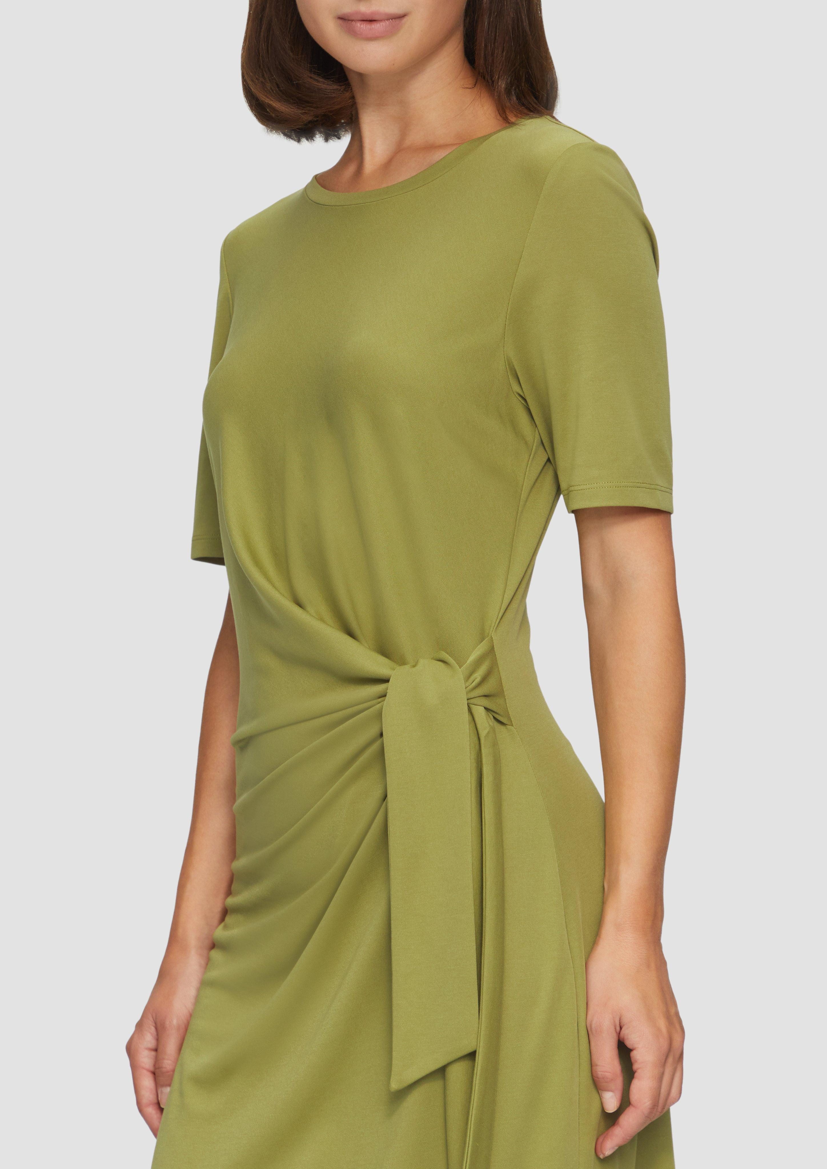 s.Oliver Maxikleid Midikleid aus Jersey mit günstig online kaufen