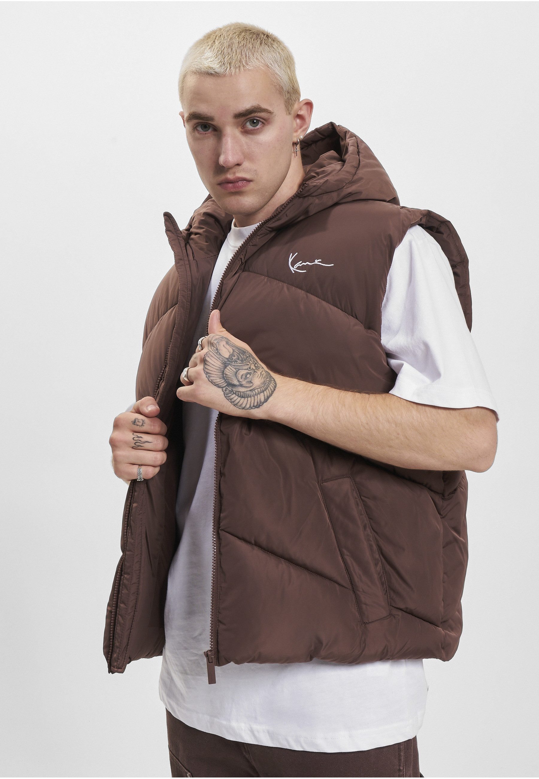 Karl Kani Steppweste Karl Kani Unisex KM234-027-1 KK Chest Signature Puffer Vest