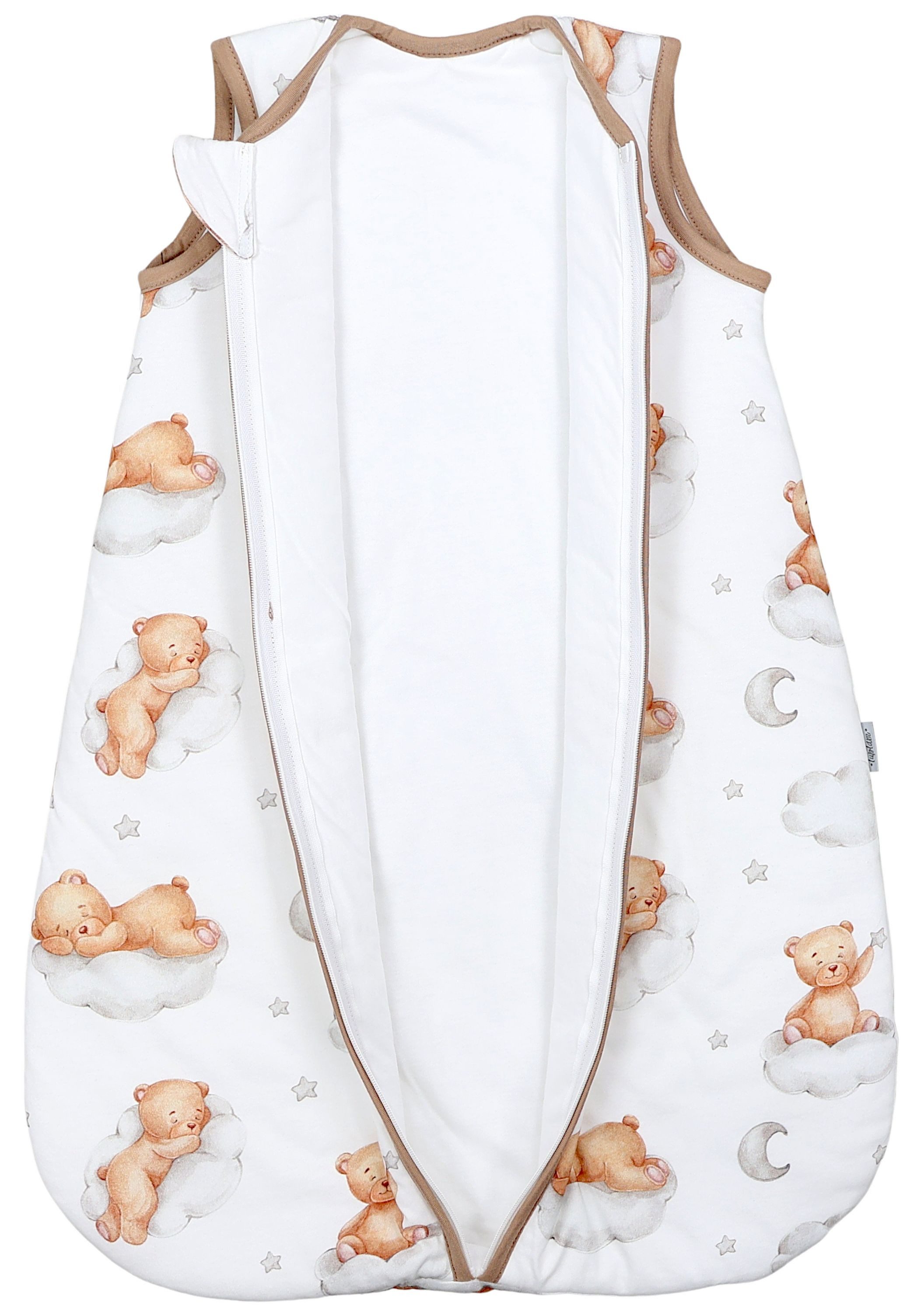 TupTam Babyschlafsack Kugelschlafsack ohne Ärmel 2.5 TOG Ganzjahr – Bild 4 von 5