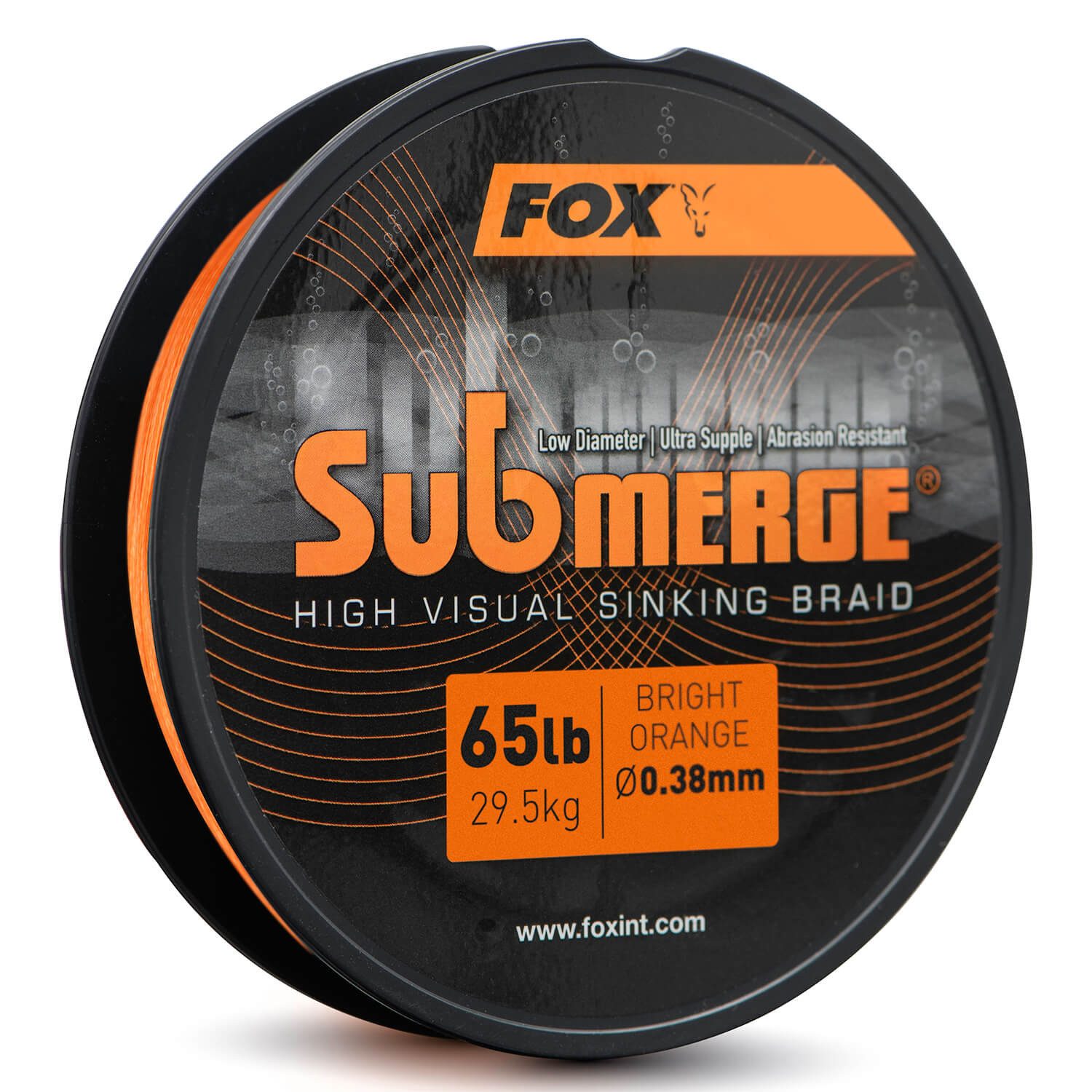 Angelschnur Fox Submerge Geflochtene Angelschnur Sinkend Orange
