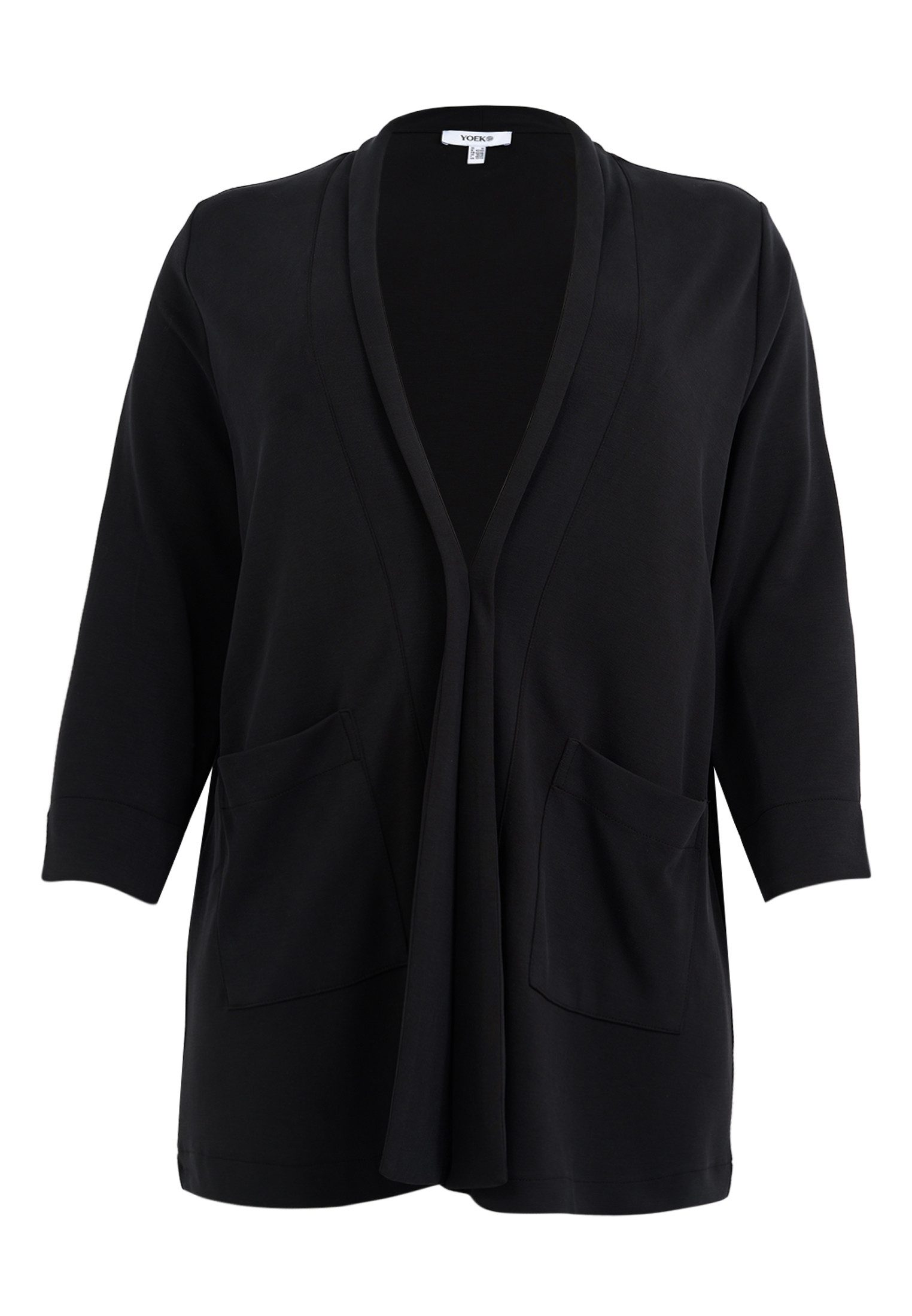 Cardigan Damen Strickjacke mit Langarm