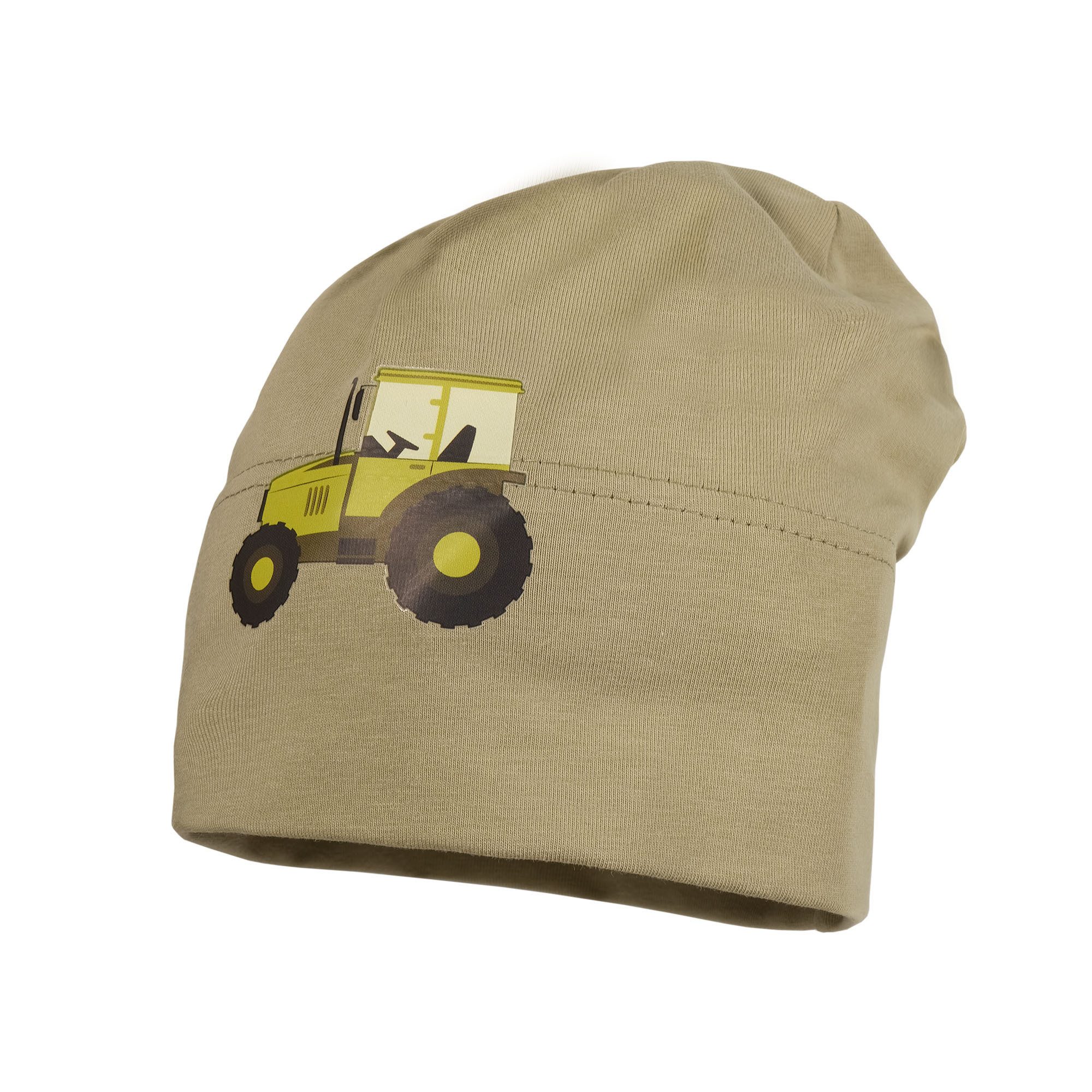 MAXIMO Jerseymütze MINI-Beanie middle Jersey uni, Bügelmotiv, UV 50 (1-St) Baumwolljersey