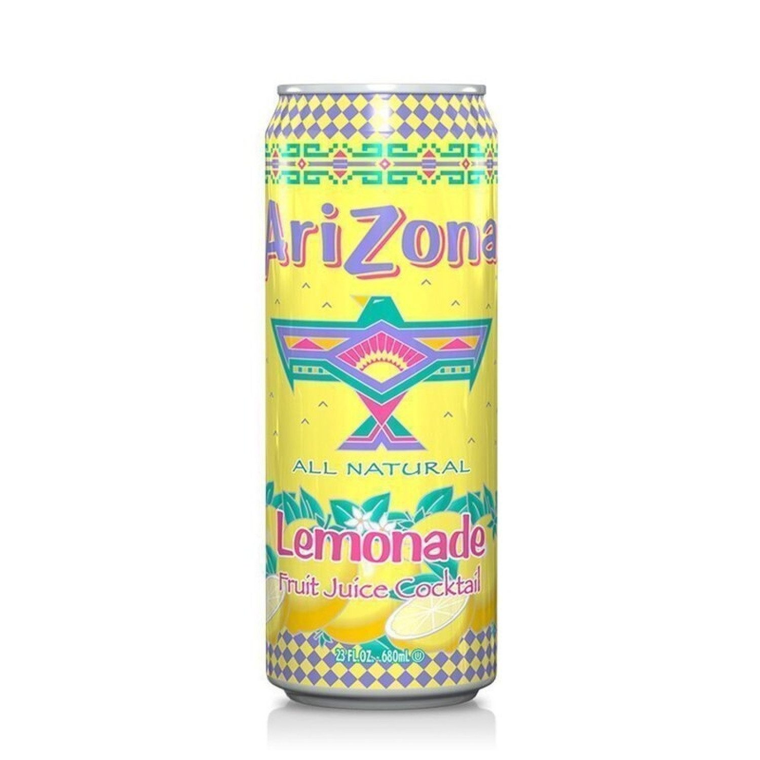 AriZona Softgetränk Zitronenlimonade, 24 x 650 ml, mit DPG Pfand