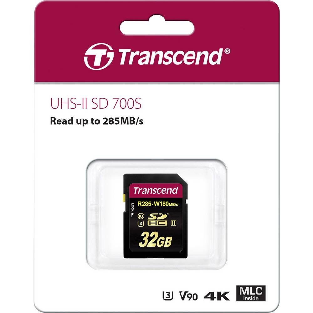 Transcend SDHC-Karte 32GB TS32GSDC700S Speicherkarte