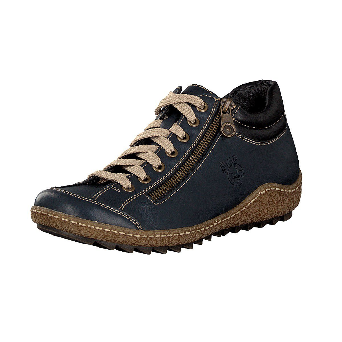 Rieker Damen Schnürboot blau Schnürboots