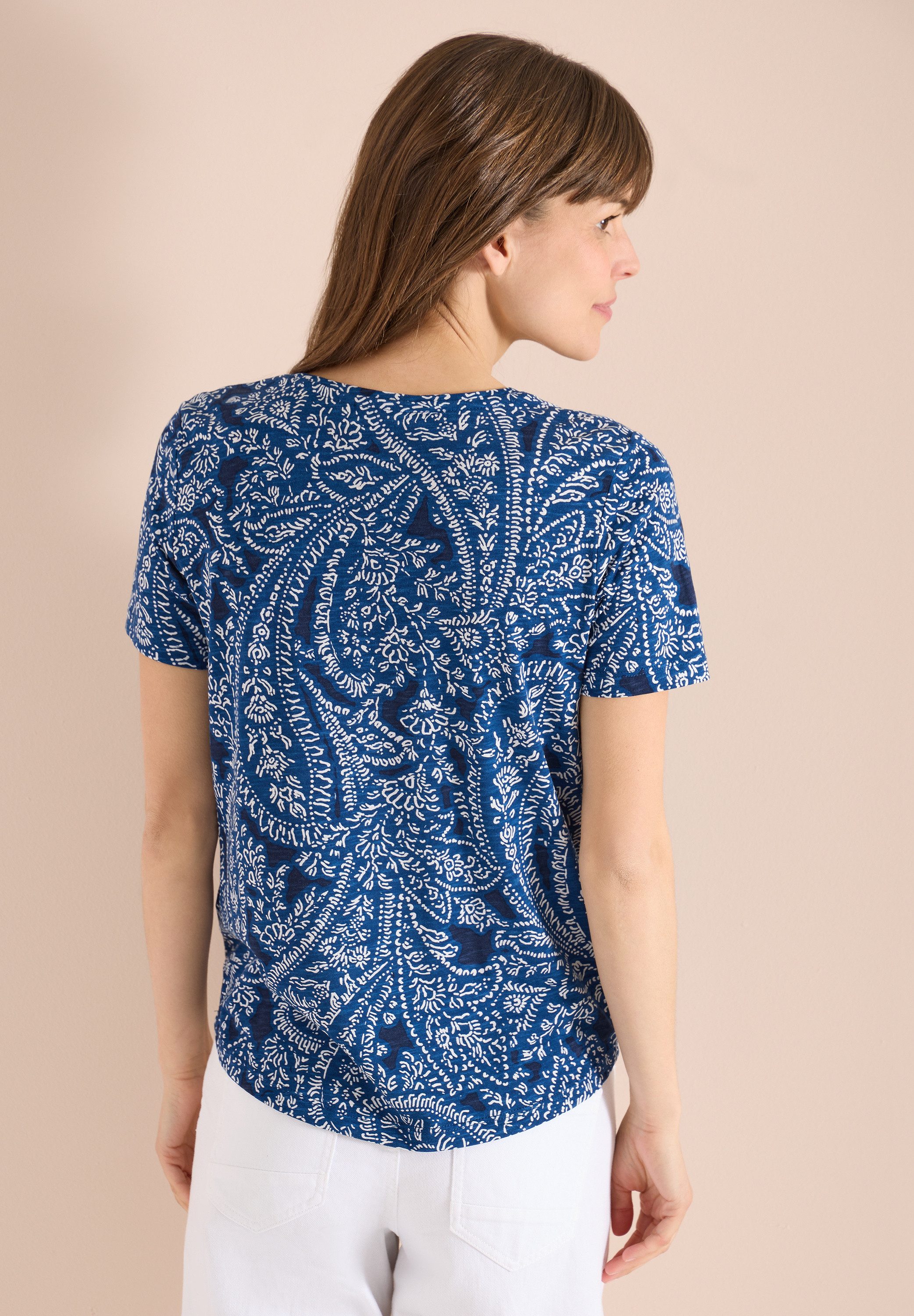 CECIL T-Shirt Rundhalsausschnitt günstig online kaufen