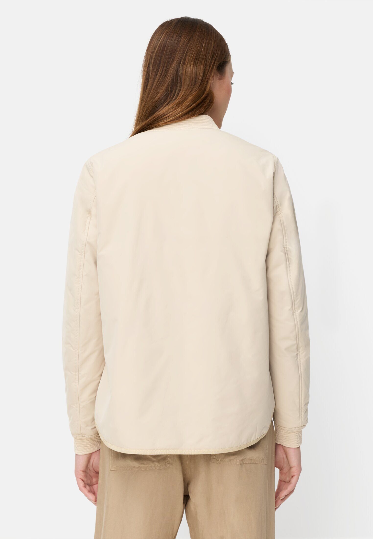camel active Bomberjacke mit 2-Wege-Reißverschluss Langarm