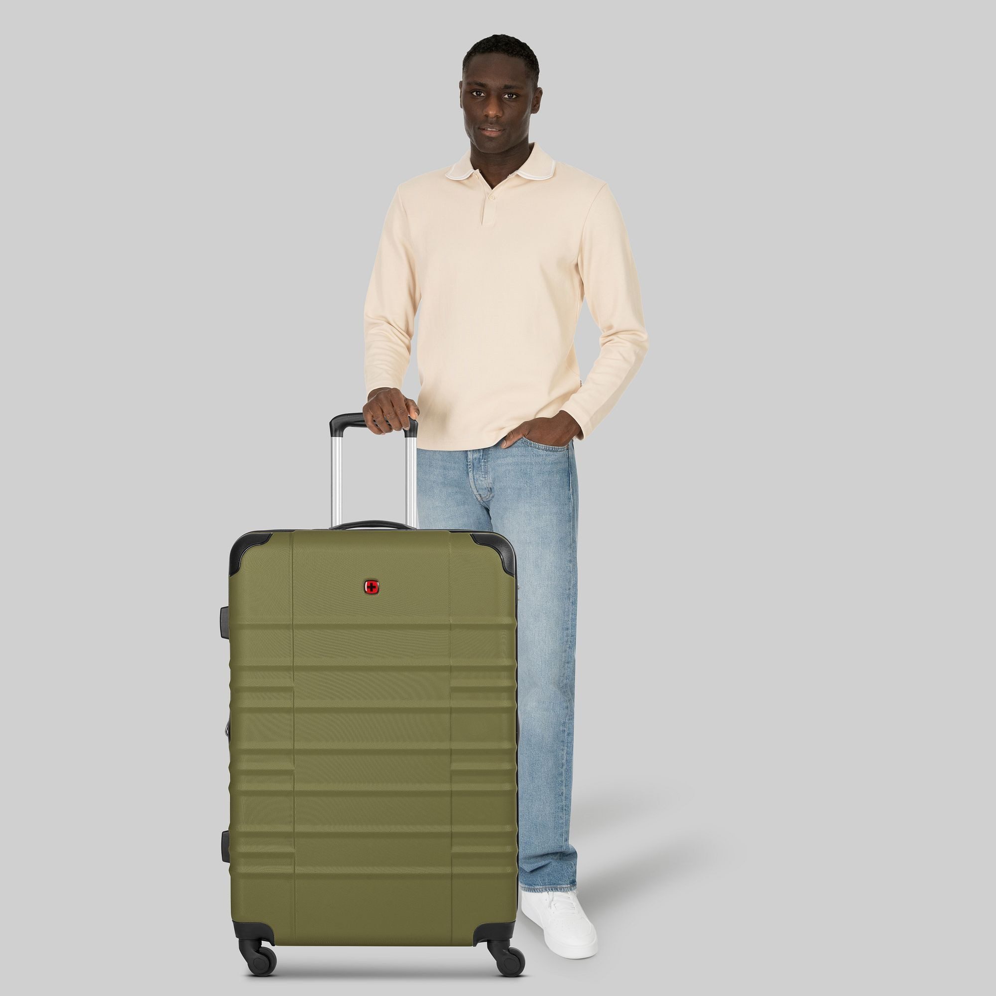 Wenger Hartschalen-Trolley Amplar Evo, 4 Rollen, ABS