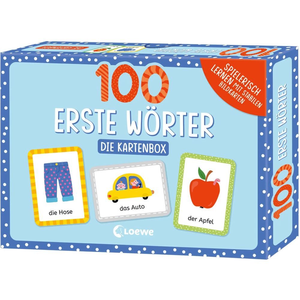 Loewe Spiel 100 erste Wörter - Die Kartenbox