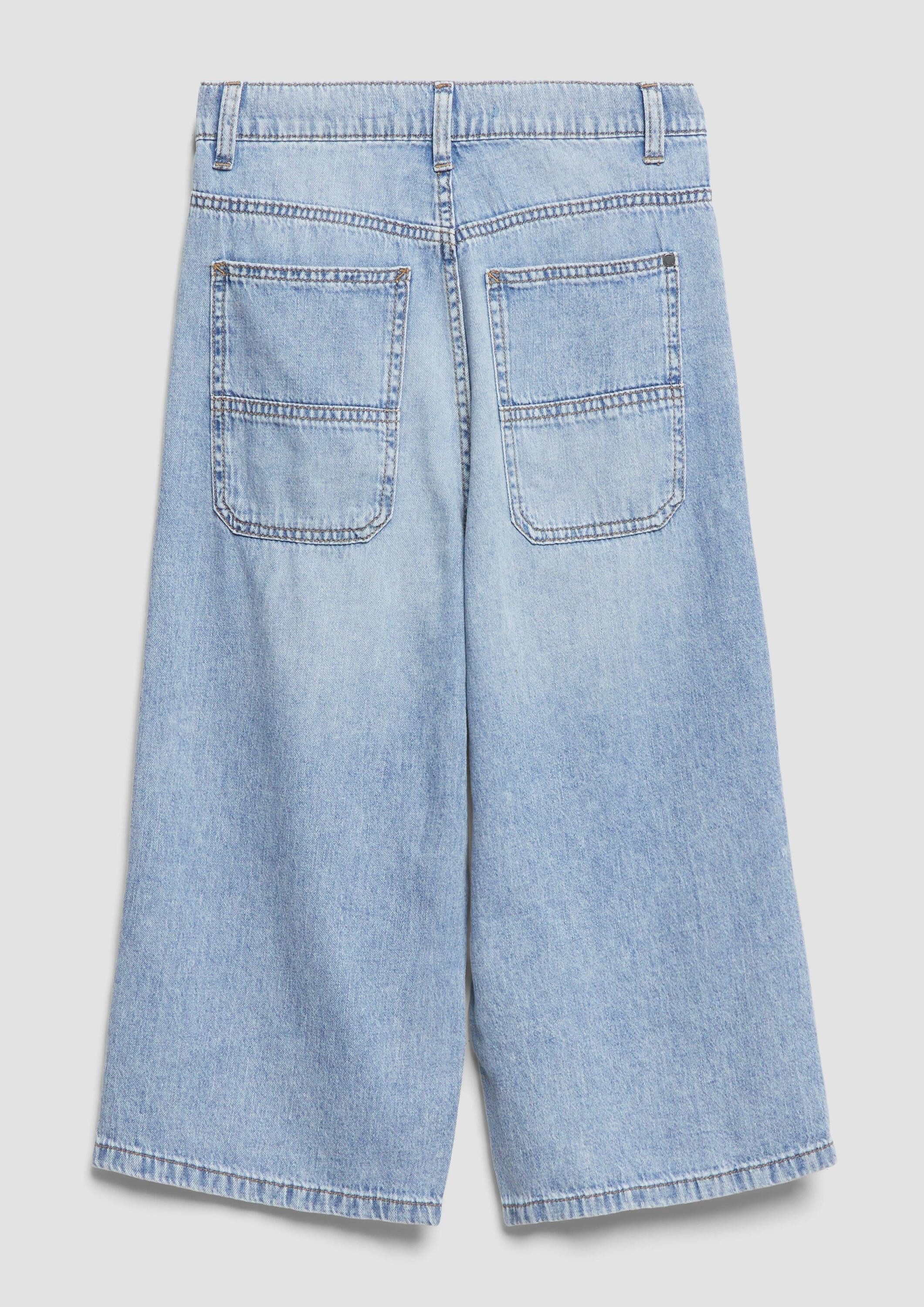 s.Oliver Jeansshorts Jeans-Hose BAGGY Jeans Skater / Regular Fit / Mid Rise / Wide Leg