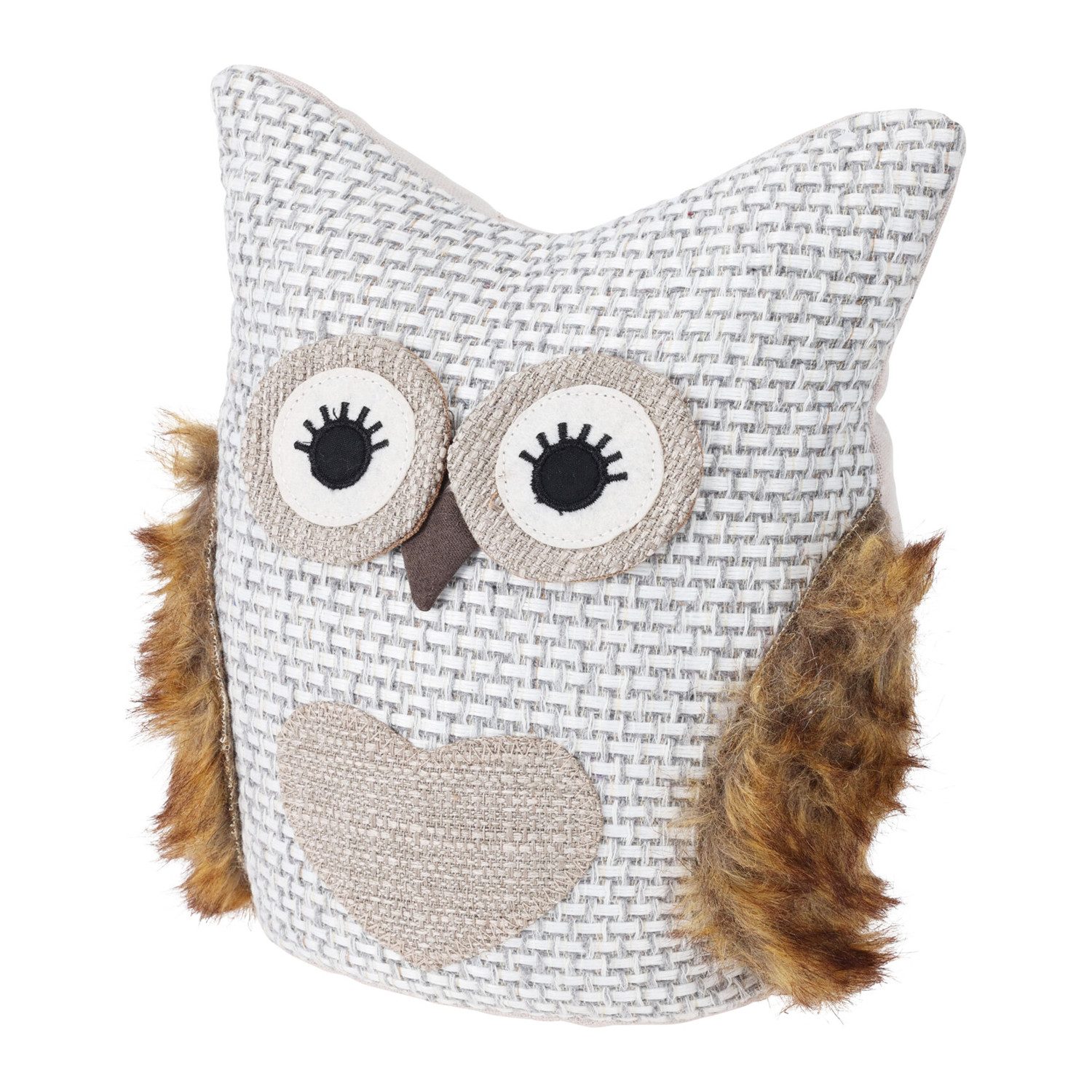 Mojawo Bodentürstopper XL Türstopper Türstopp Türbremse Eule Grau H23cm günstig online kaufen