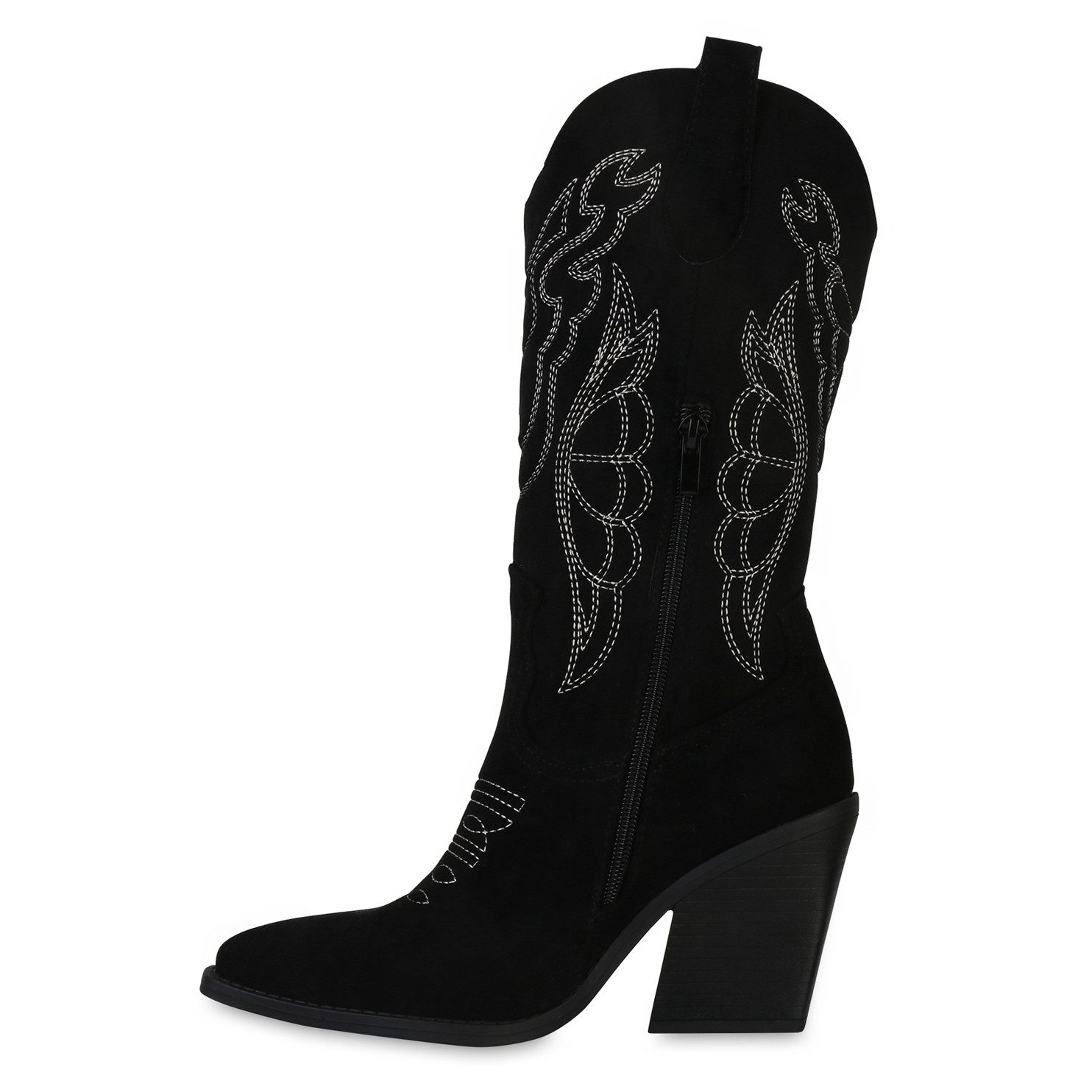 VAN HILL 840906 Cowboystiefel Schuhe günstig online kaufen
