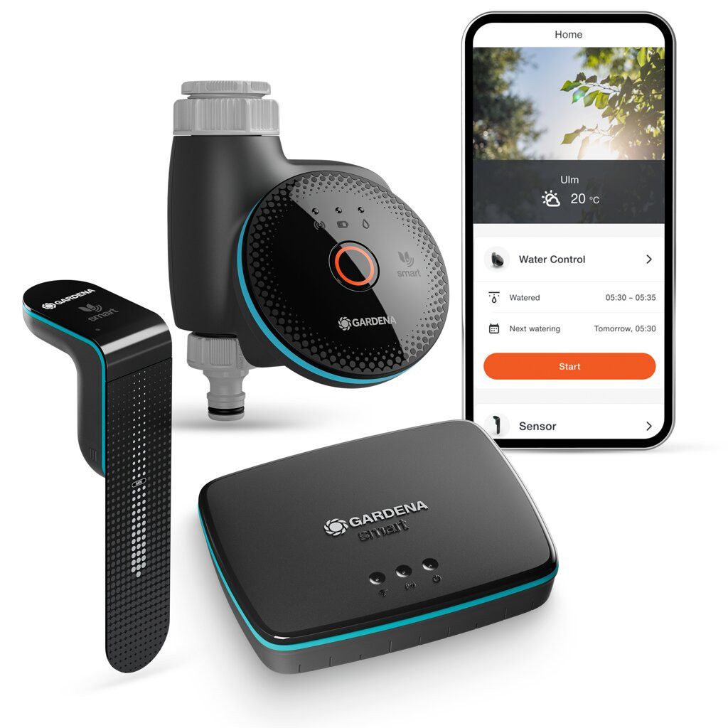GARDENA Bewässerungscomputer smart Sensor Control Set