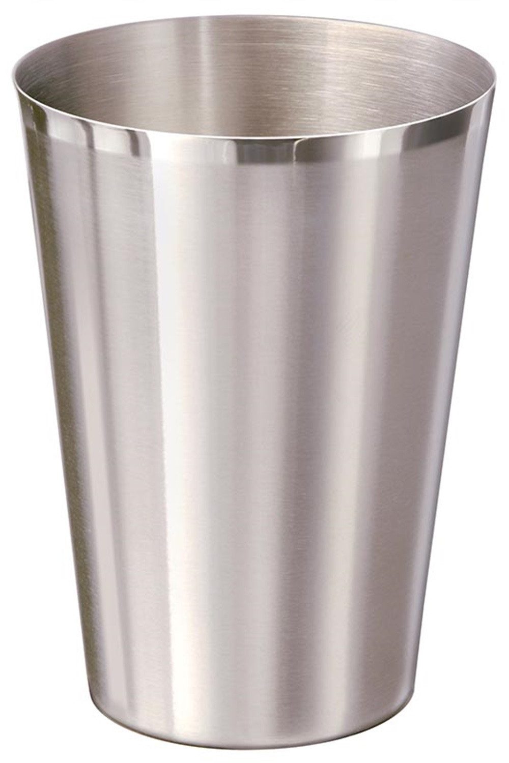 MATO Becher Edelstahlbecher 0,3l hochglanzpolierter/mattierter Edelstahl stapelbar