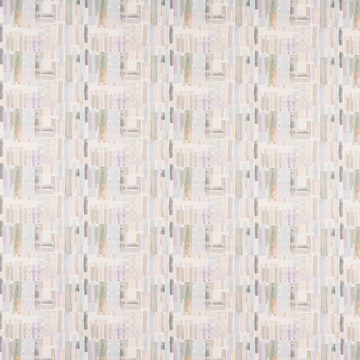 SCHÖNER LEBEN. Stoff Dekostoff Baumwolle Denise Soft Aquarell Streifen pastell lila 1,40m, Digitaldruck