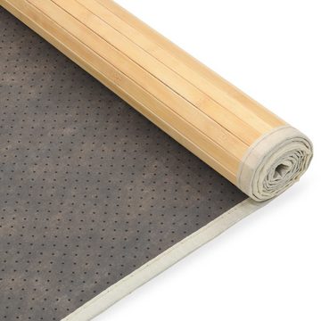 Teppich Bambus 80x300 cm Natur, furnicato, Rechteckig