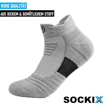 MAVURA Sportsocken SOCKIX Antirutsch Socken Fußballsocken Sport Jogging Fußball Socken Grip Socks Gr.39-45 im 3er Set