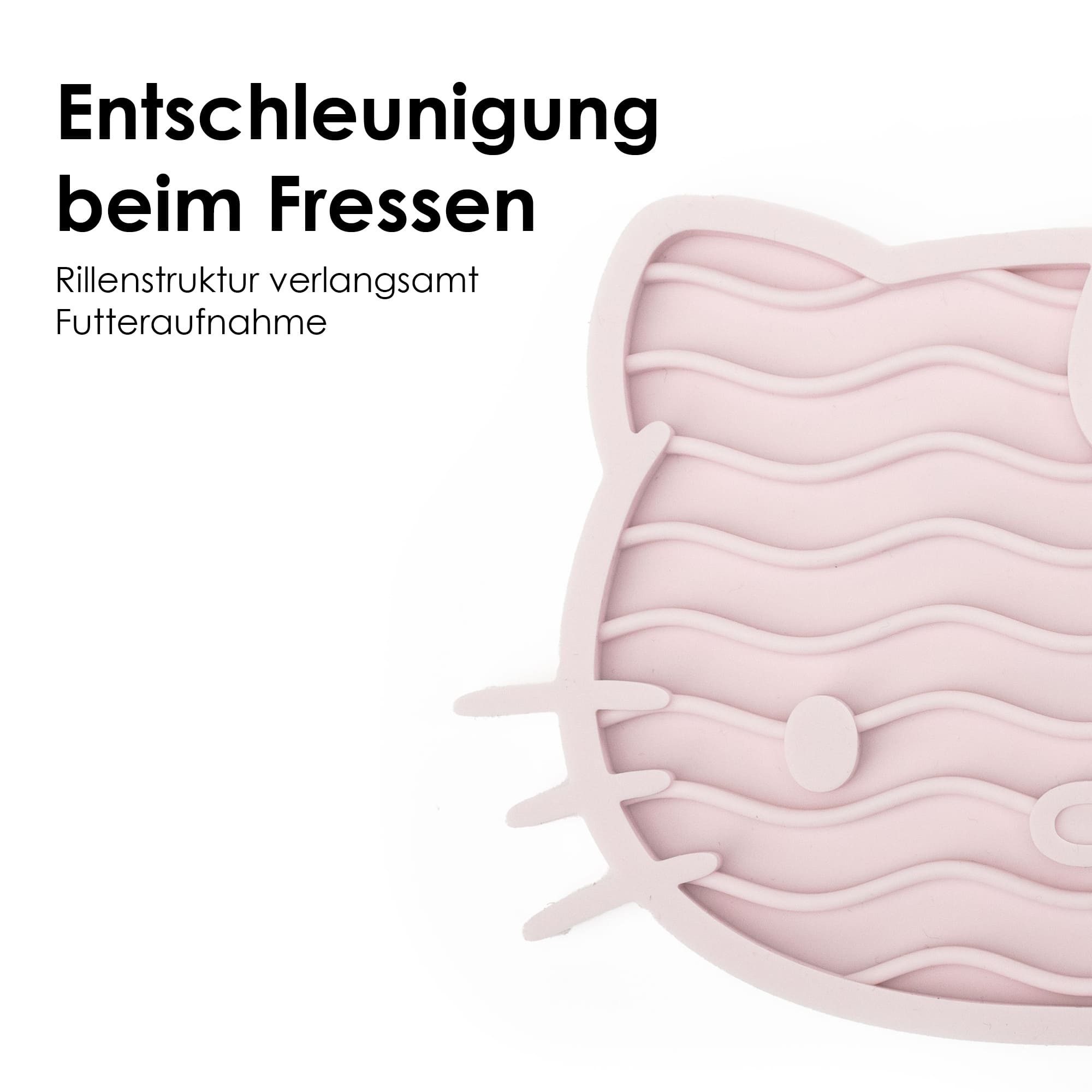 LucyBalu Antischlingnapf ZENCAT Schleckmatte für Katzen