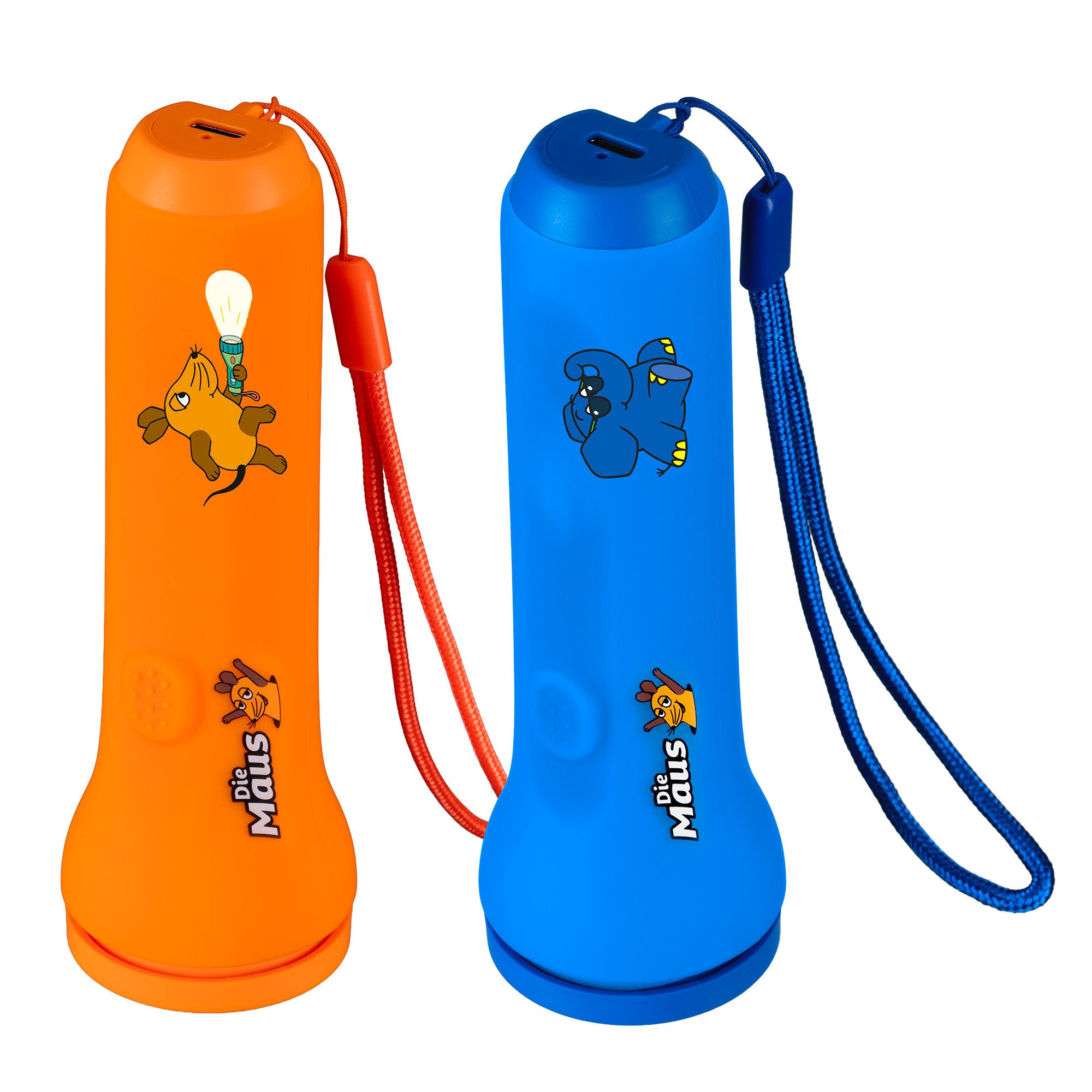 Die Maus Taschenlampen-Set Maus+Elefant Kinderfernglas