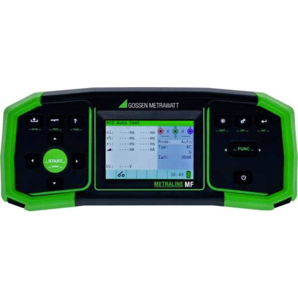 Gossen Multimeter Multifunktionaler Installationstester M520F, inkl. Software, RCD/FI Test