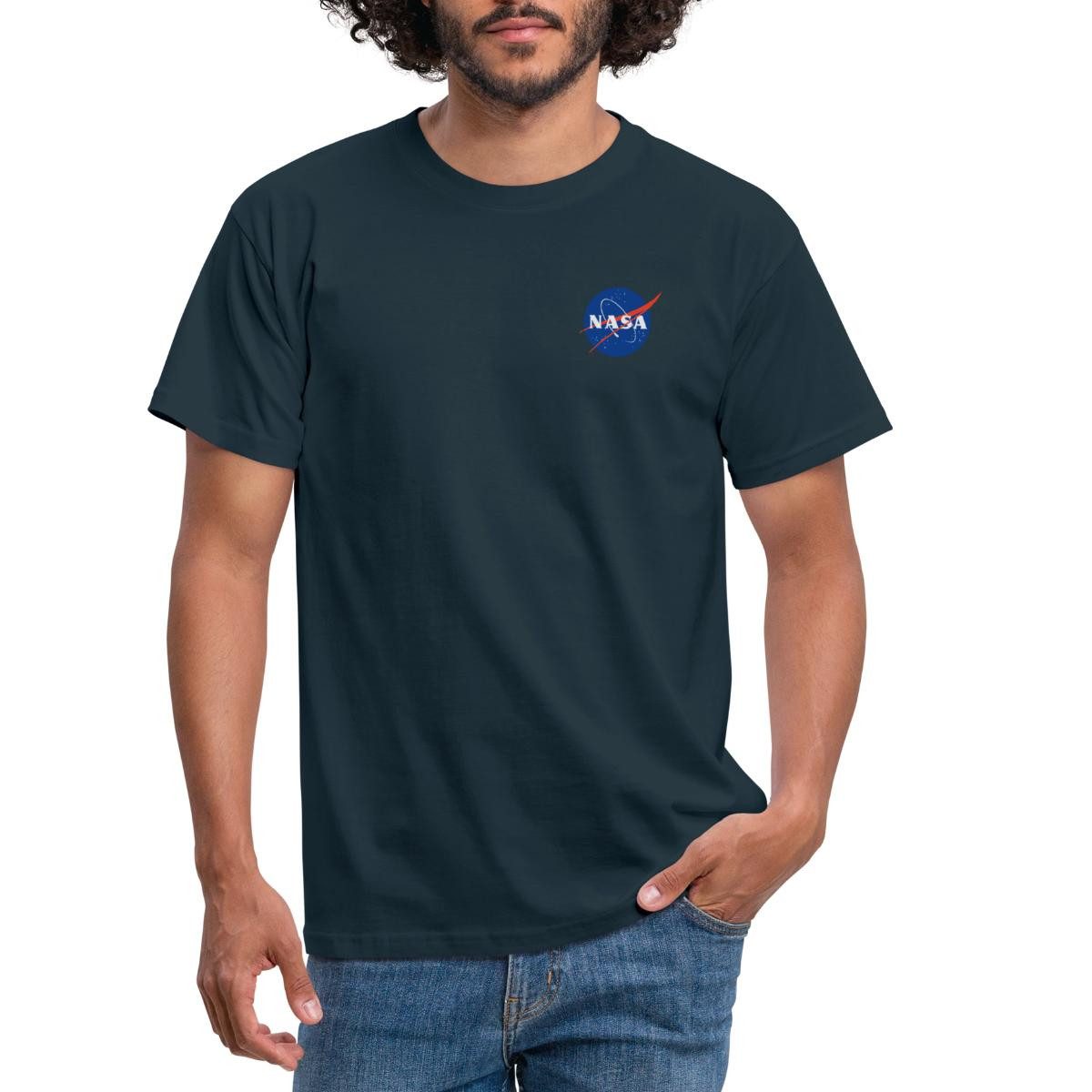 Spreadshirt T-Shirt NASA Klassisches Logo Als Brustlogo Männer T-Shirt (1-t günstig online kaufen