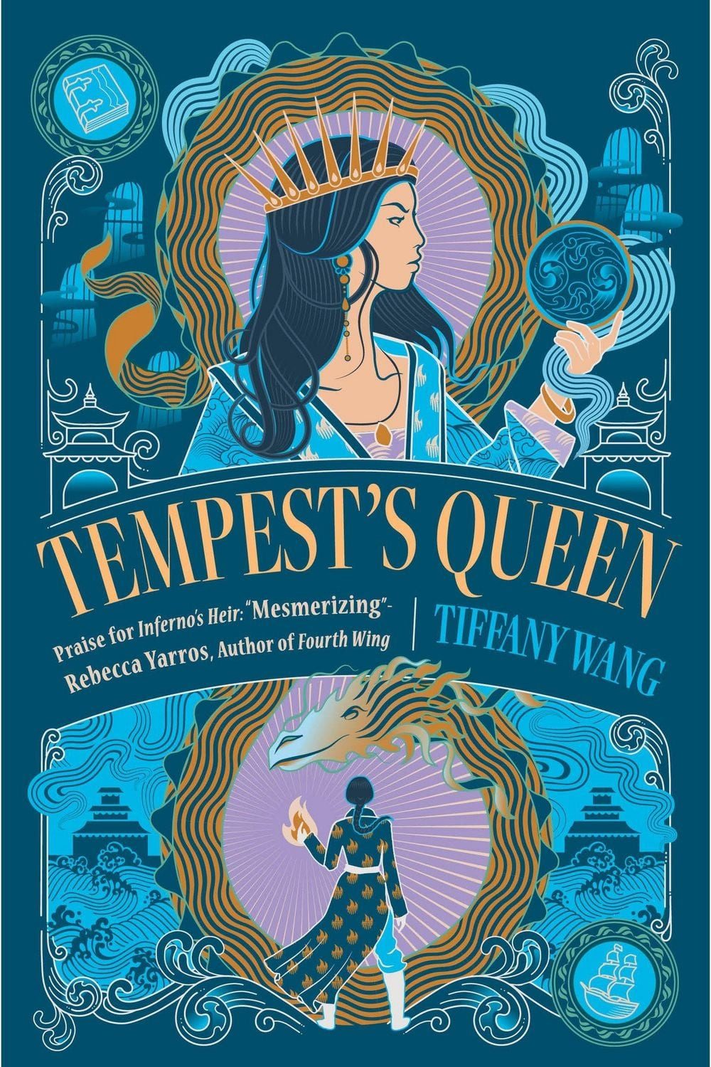 Tempest's Queen Blackmail. Murder. Revenge. A dark fantasy romance abo / Tiffany Wang