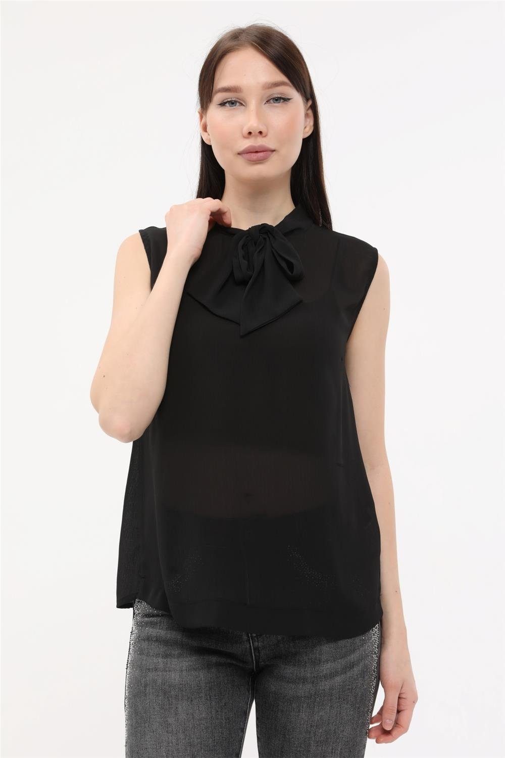 Blusentop Fiyon Schnürbluse