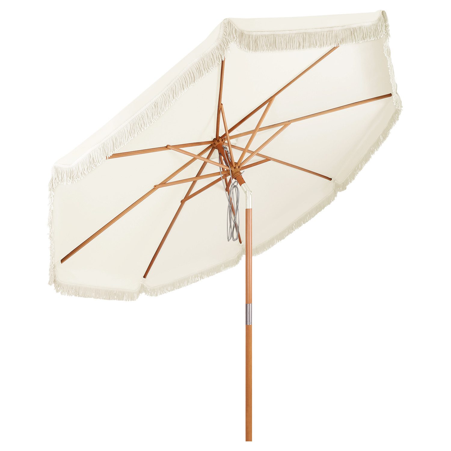 Sekey Sonnenschirm Ø 300 cm Holz günstig online kaufen