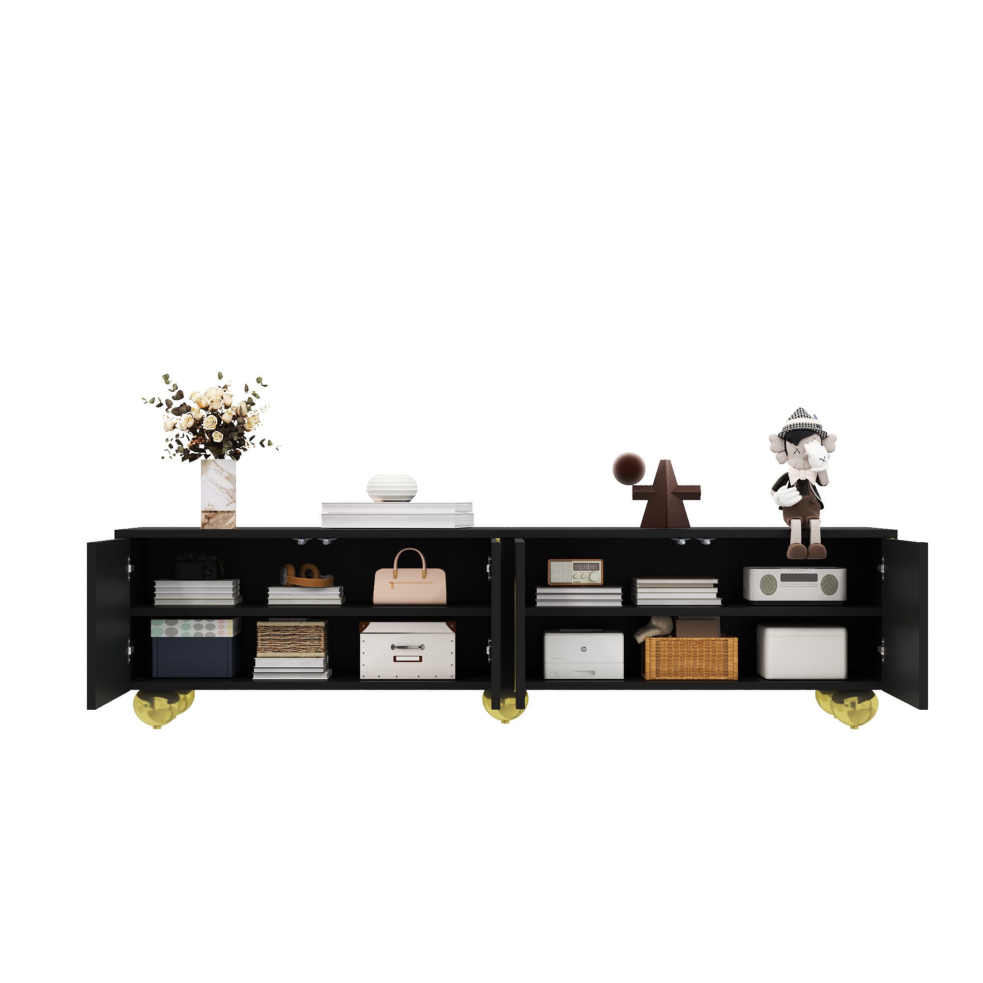 BlingBin TV-Schrank Fernsehtisch Fernsehschrank Lowboard mit günstig online kaufen