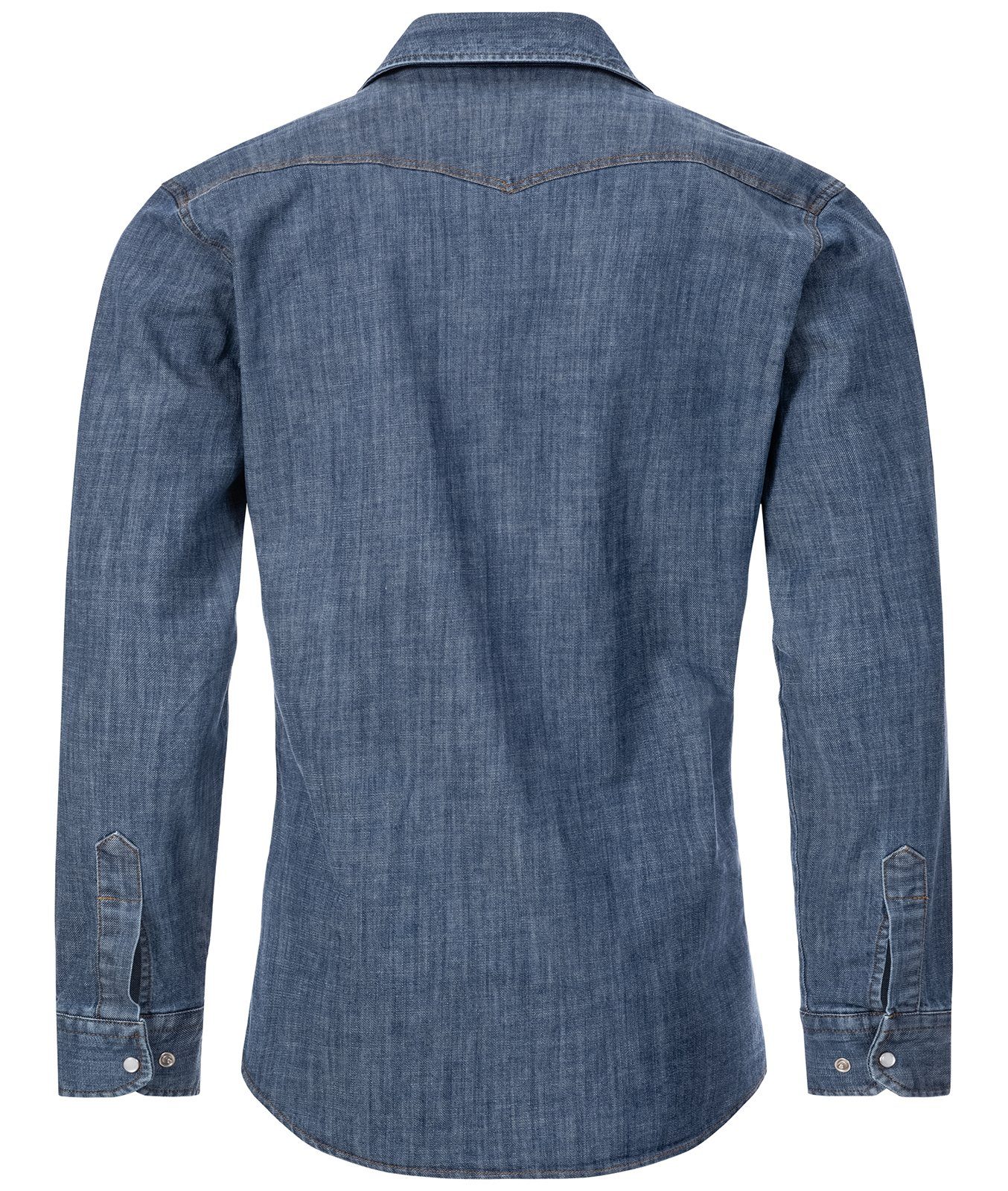 Rock Creek Jeanshemd Herren Jeanshemd Blau H-219 günstig online kaufen
