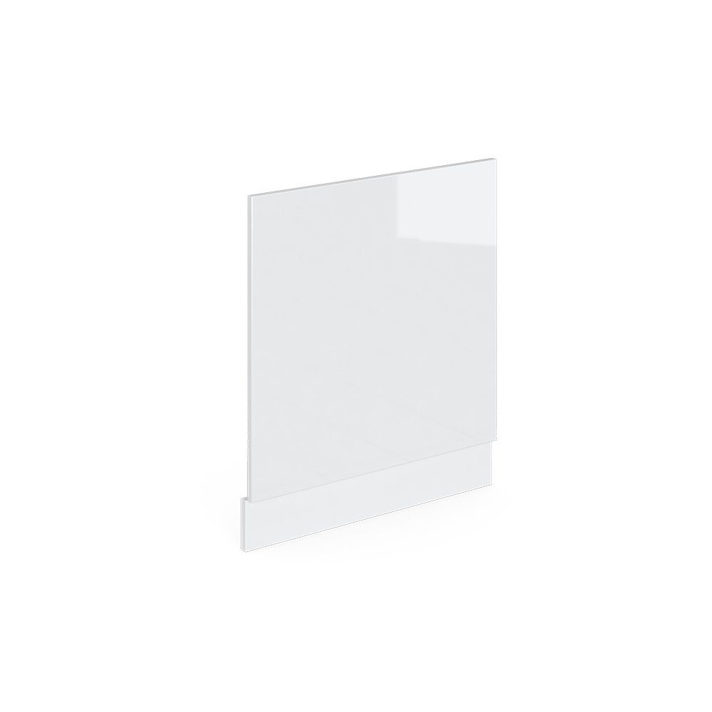 Vicco Frontblende R-Line, Weiß Hochglanz/Weiß, 60 cm ohne Arbeitsplatte (1 St)