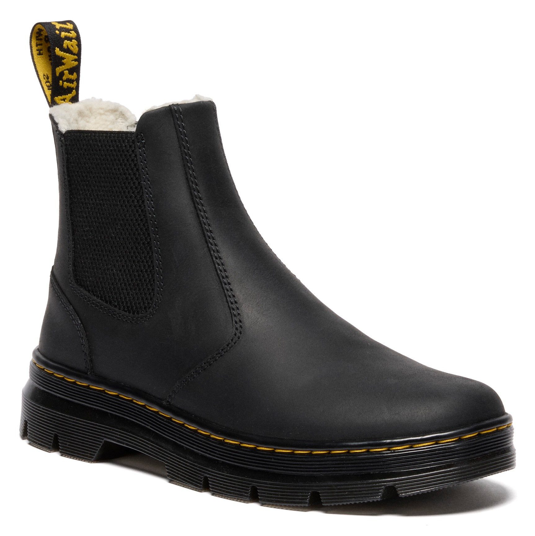 DR. MARTENS Embury WL Chelseaboots, Blockabsatz, Сапогиette, Schlupfschuh mit praktischer Anziehlasche