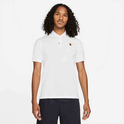 Nike Poloshirt THE NIKE POLO DF HERITGE SLIM2 WHITE